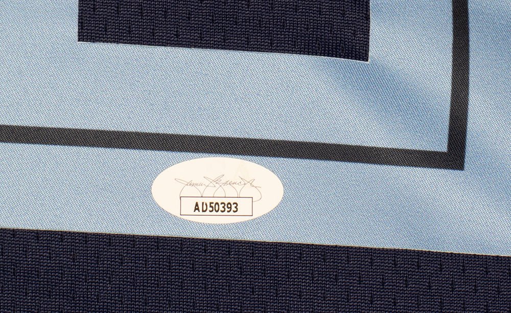 Ja Morant Signed Blue Nike Memphis Grizzlies Swingman Basketball Jersey JSA - Image 3