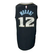 Ja Morant Signed Memphis Grizzlies Black Nike Swingman Jersey BAS - Image 6