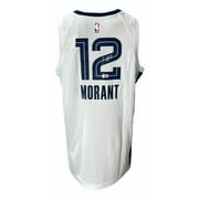 Ja Morant Signed Memphis Grizzlies White Nike Swingman Jersey BAS - Image 6
