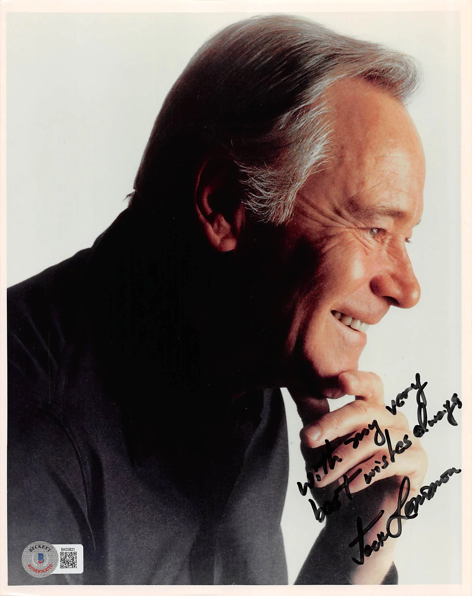 Jack Lemmon Mass Appeal "Best Wishes Always" Signed 8x10 Photo BAS #BK03821 - Image 2