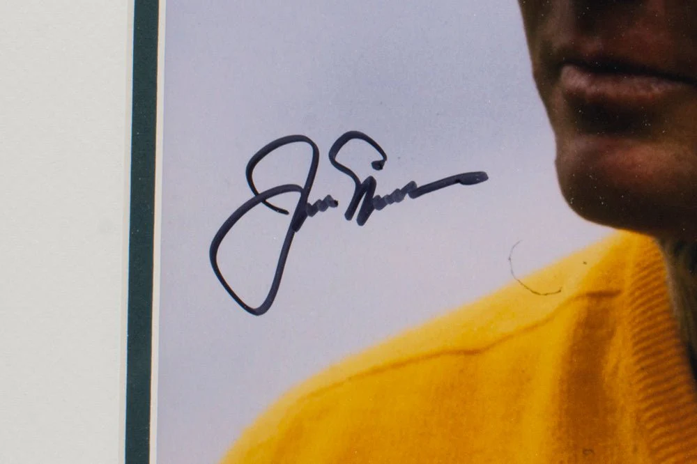 Jack Nicklaus Signed Framed 11x14 Golf Photo BAS LOA AB51361 - Image 2