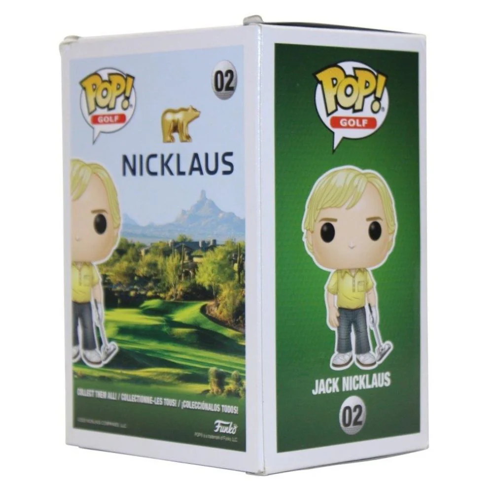 Jack Nicklaus Signed Golf Funko Pop #02 JSA Hologram - Image 3