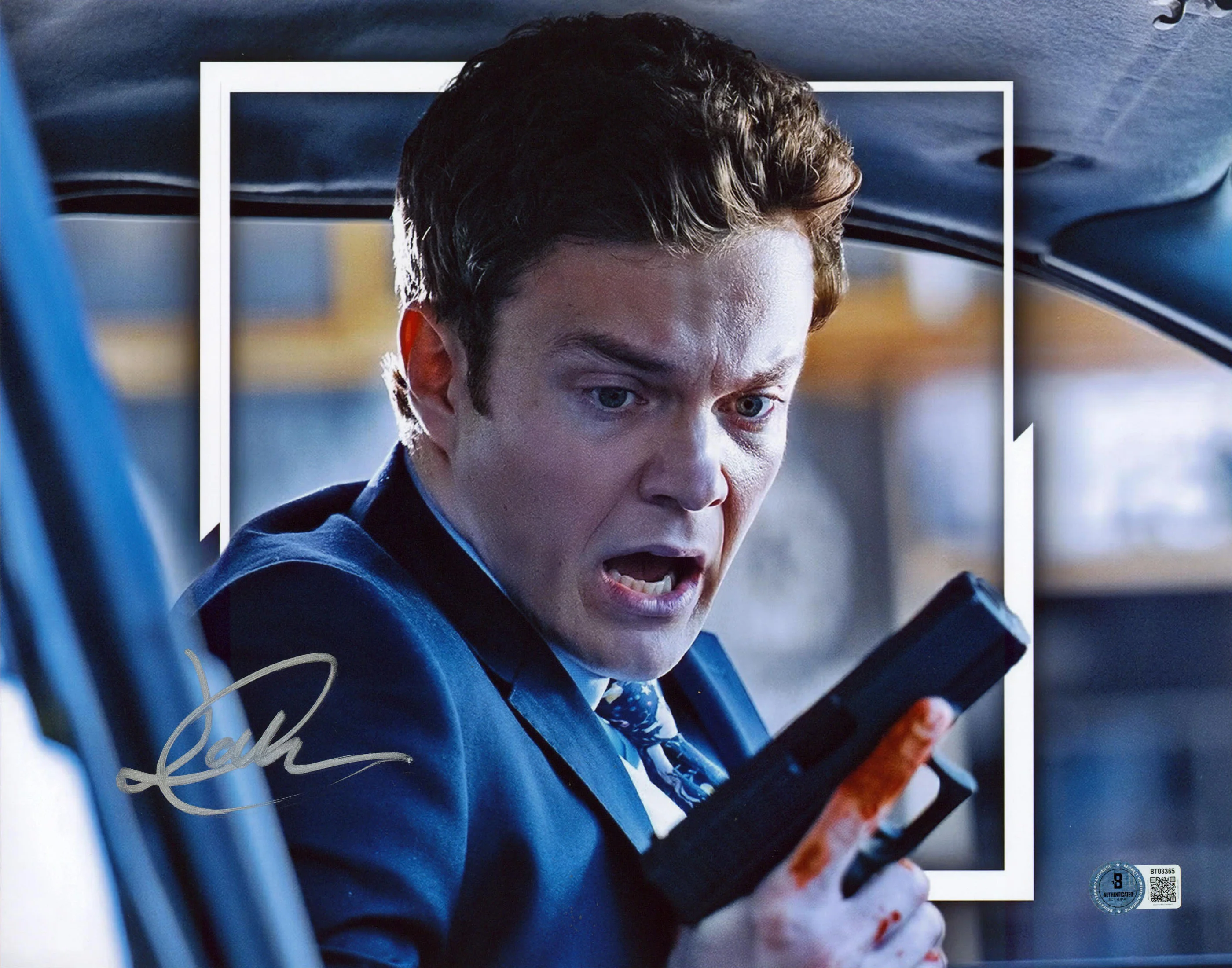 Jack Quaid Novocaine Authentic Signed 11x14 Horizontal Photo BAS #BT03365 - Image 2