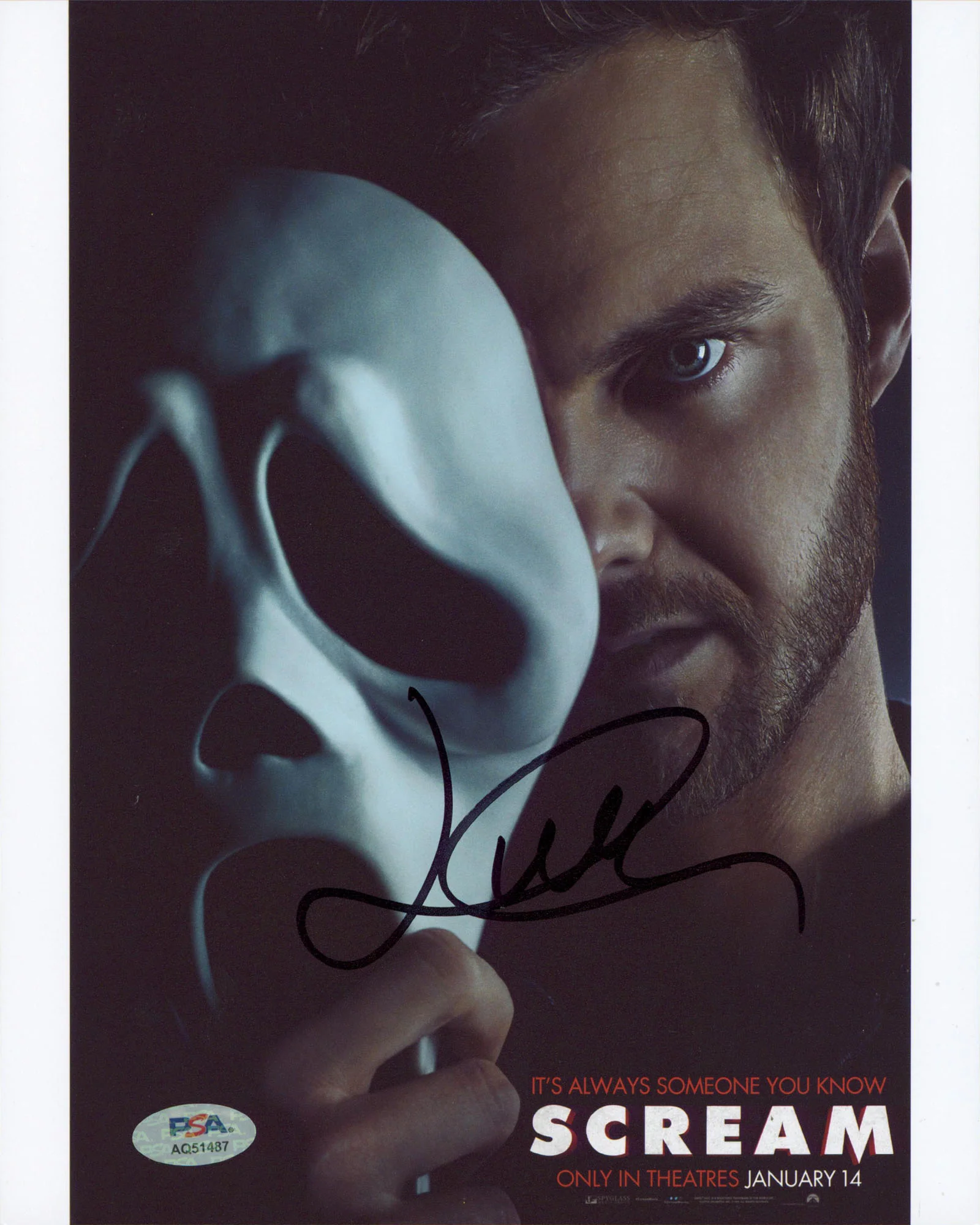 Jack Quaid Scream Authentic Signed 8x10 Vertical Photo PSA/DNA #AQ51487 - Image 2