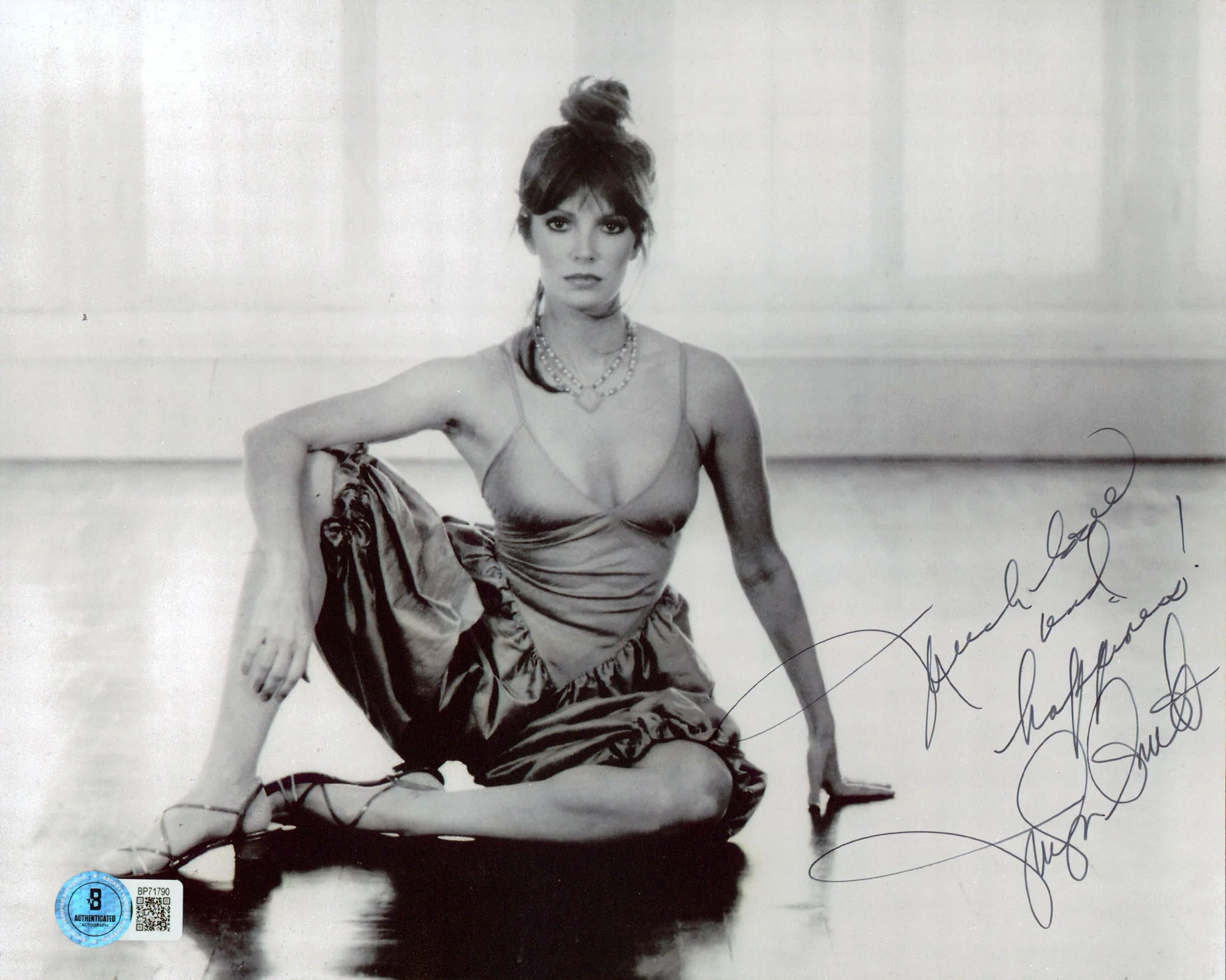 Jaclyn Smith Charlie's Angels "Much Love &..." Signed 8x10 Photo BAS #BP71790