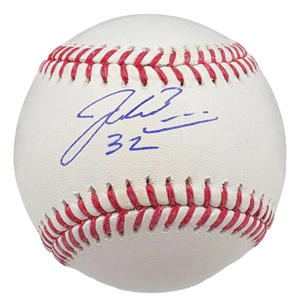 Jacob Misiorowski Milwaukee Brewers Signed Official MLB Baseball Prova Hologram