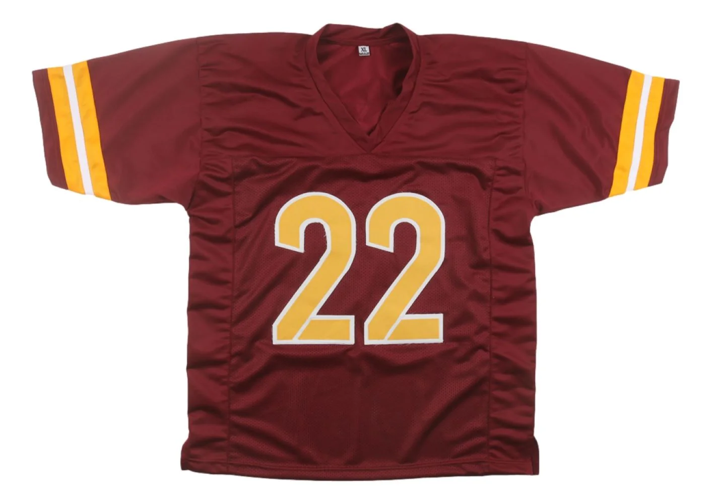 Jacory Croskey-Merritt Washington Signed Burgundy Football Jersey JSA SD - Image 3