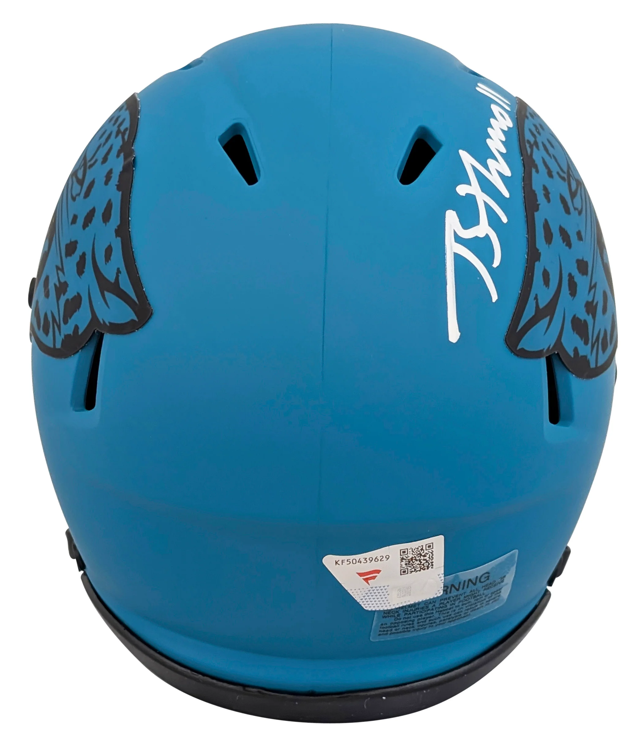 Jaguars Brian Thomas Jr. Authentic Signed Rave Speed Mini Helmet Fanatics - Image 3