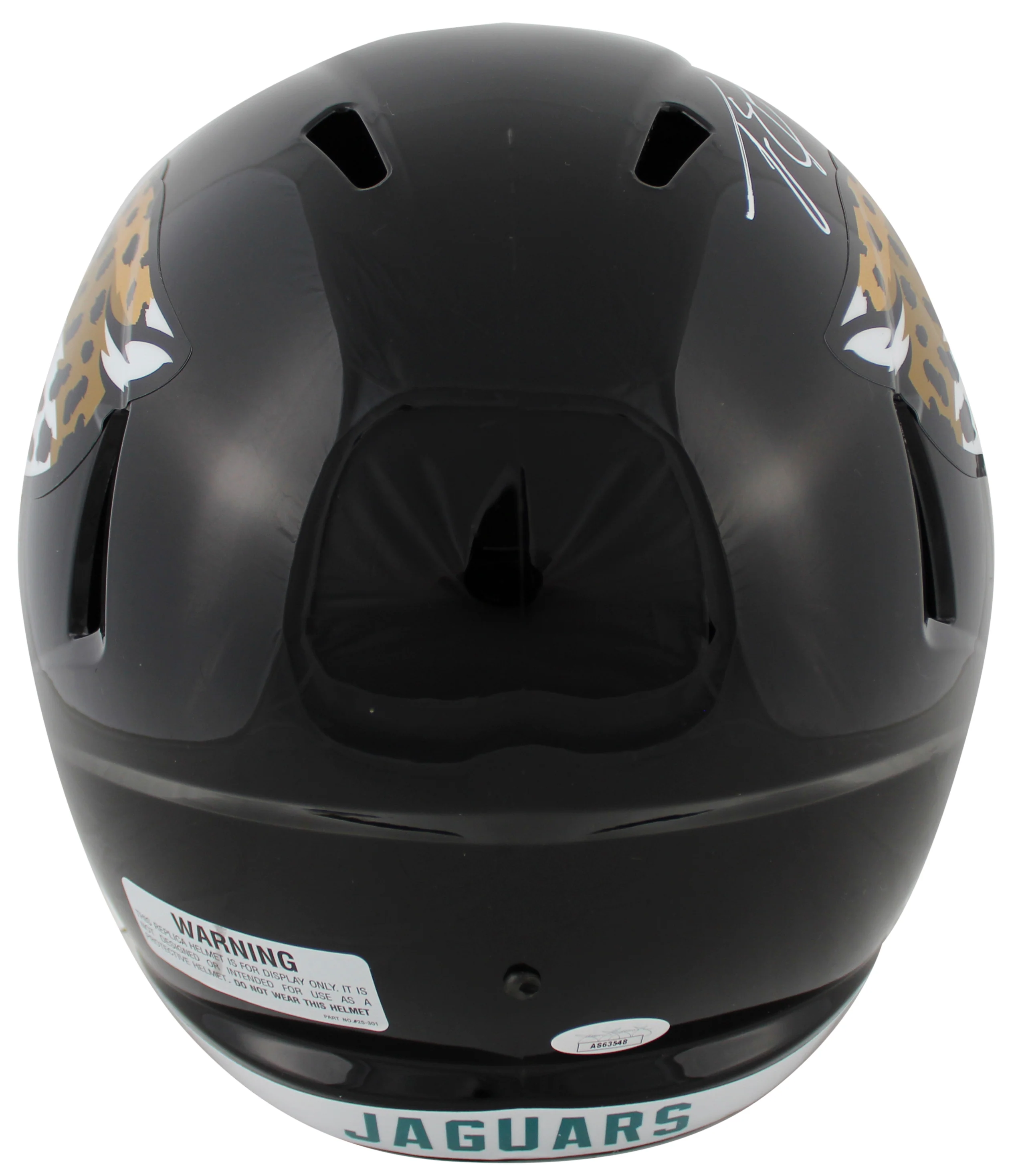 Jaguars Travis Etienne Jr. Authentic Signed Full Size Speed Rep Helmet JSA - Image 3