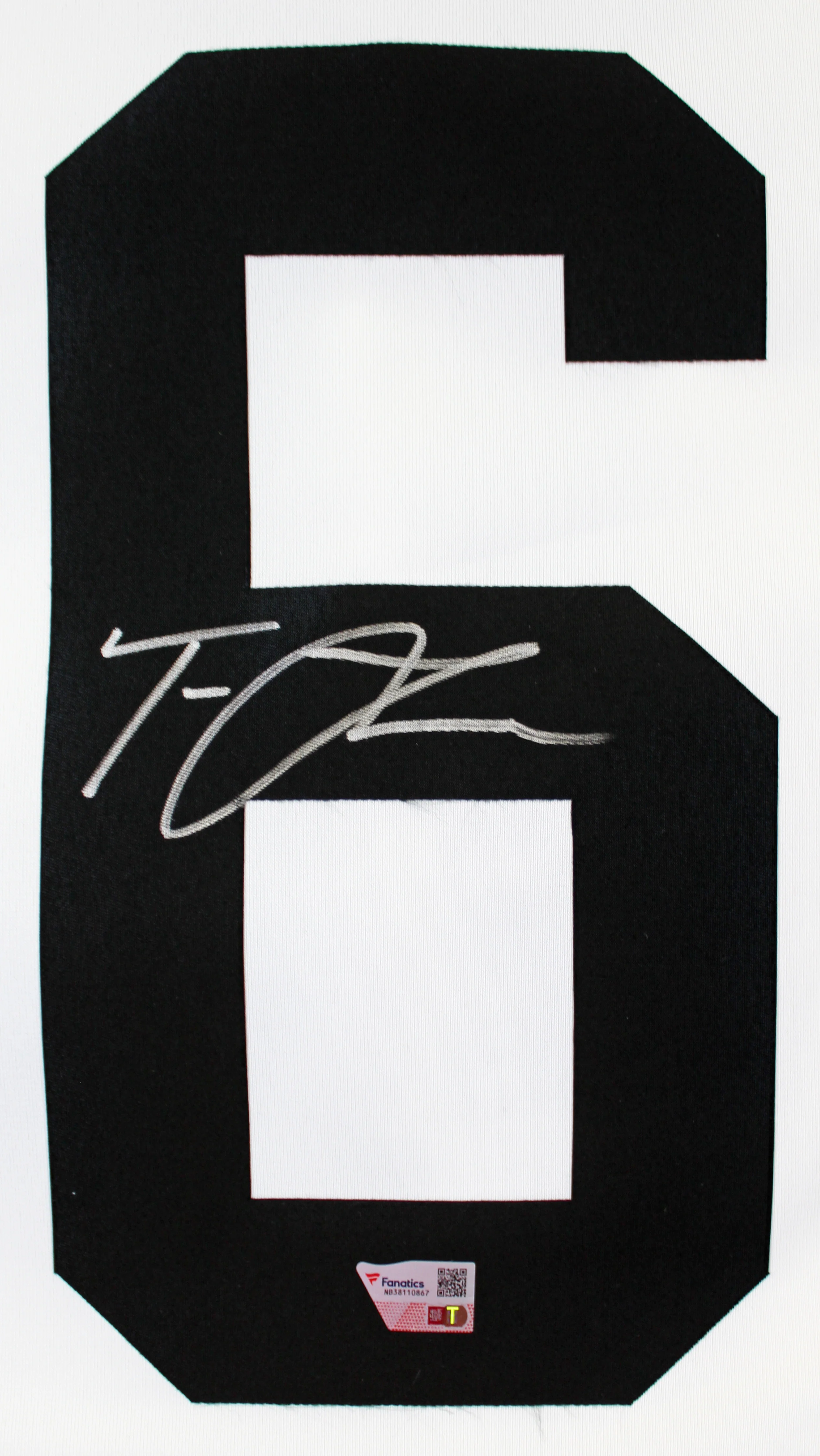 Jaguars Trevor Lawrence Authentic Signed White Nike Limited Jersey Fanatics - Image 3