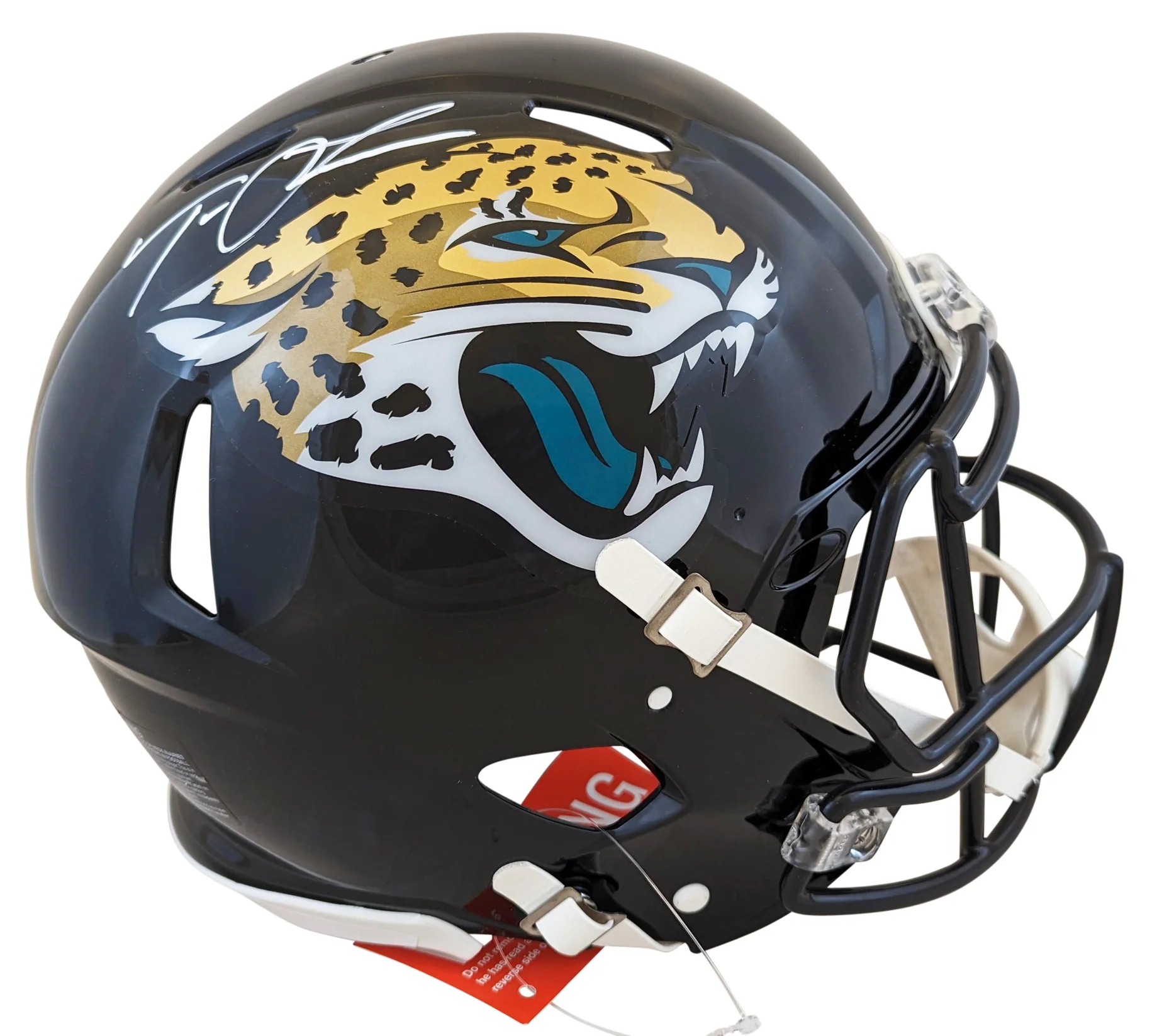 Jaguars Trevor Lawrence Signed Full Size Speed Proline Helmet w/ Case Fanatics - Image 3