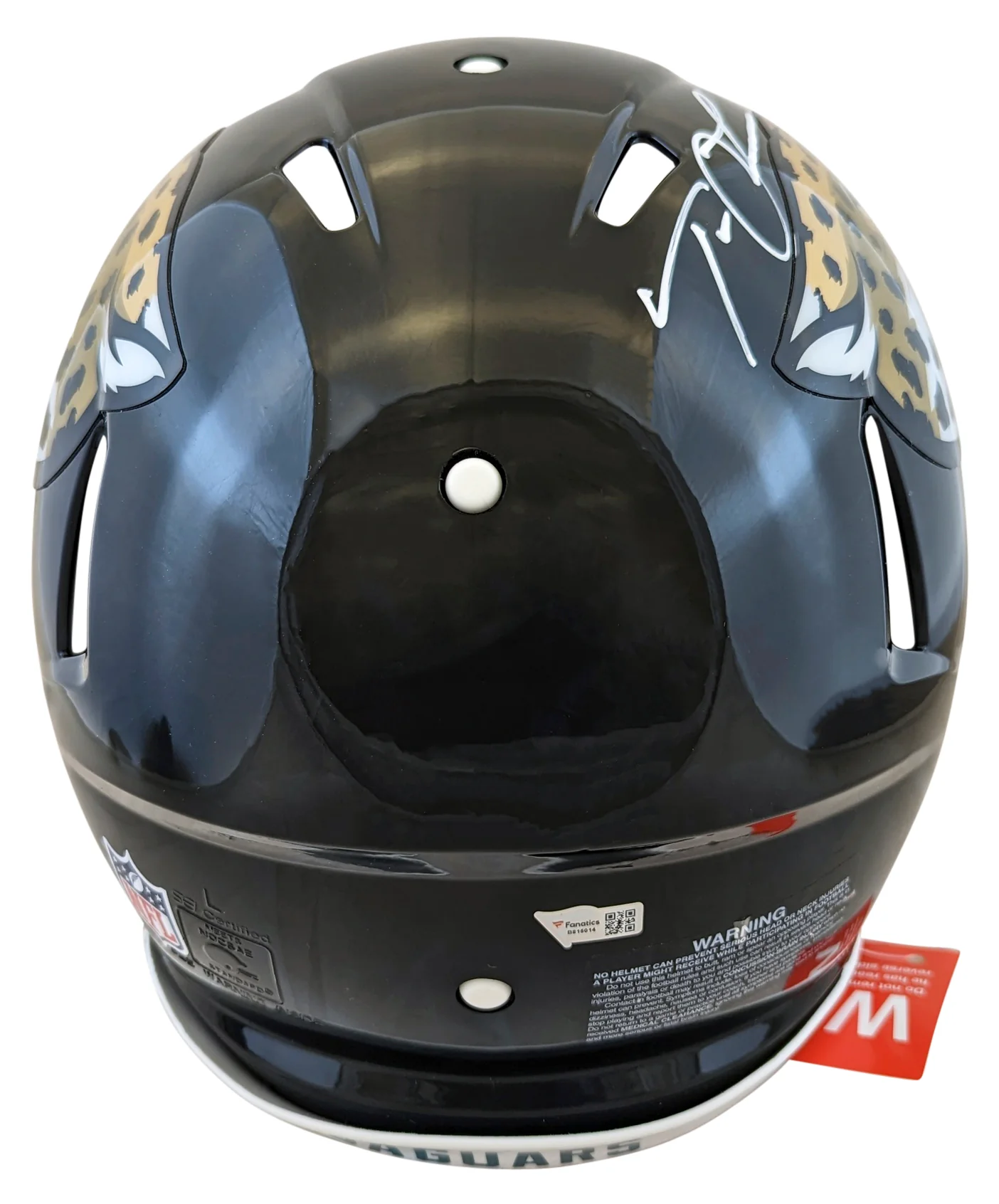 Jaguars Trevor Lawrence Signed Full Size Speed Proline Helmet w/ Case Fanatics - Image 4