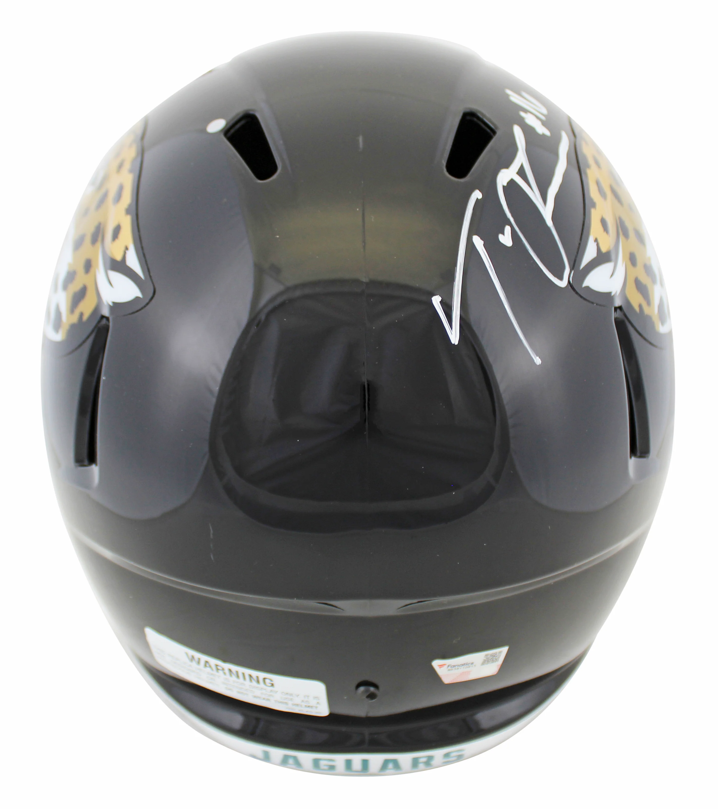Jaguars Trevor Lawrence Signed Full Size Speed Rep Helmet W/ Case Fanatics - Image 4