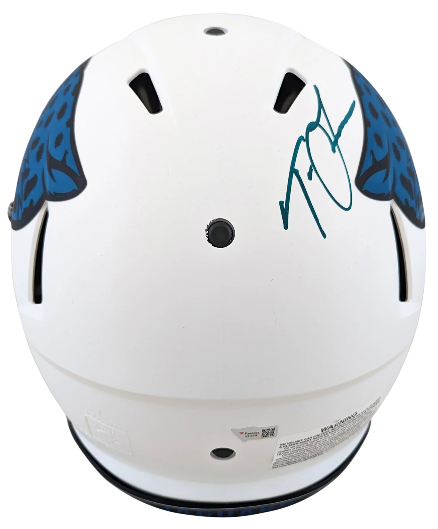 Jaguars Trevor Lawrence Signed Lunar Full Size Speed Proline Helmet Fanatics - Image 3
