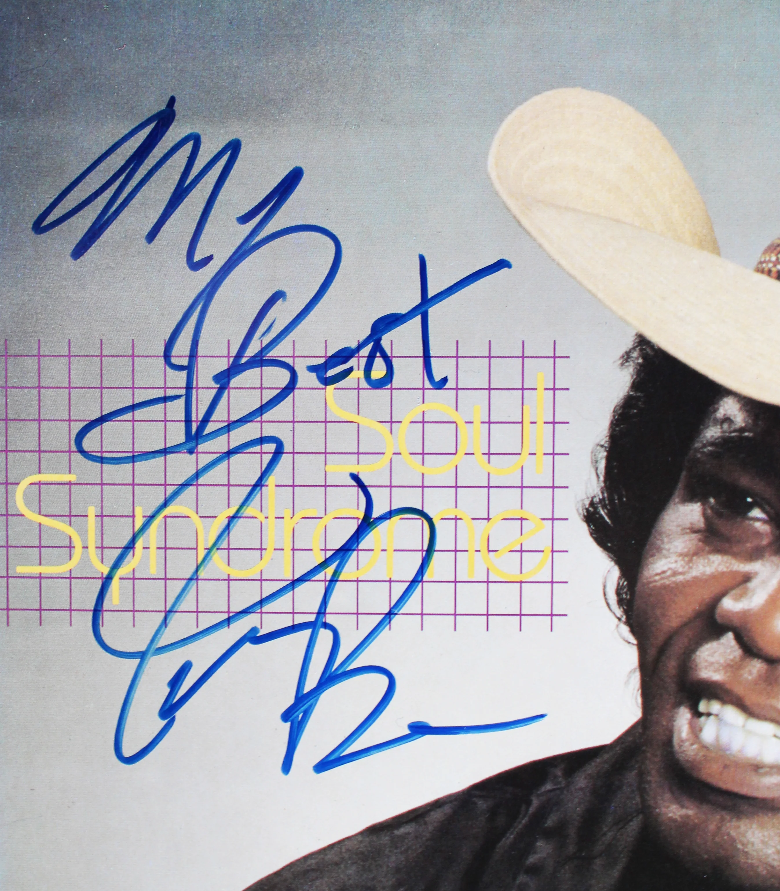 James Brown "My Best, I feel Good" Signed Soul Syndrome Album Cover BAS #AE02904 - Image 4