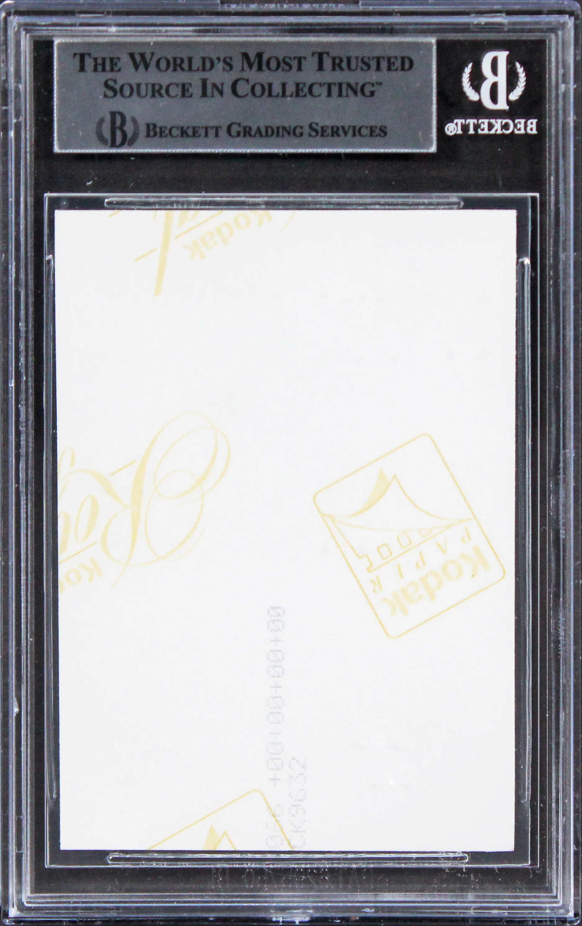 James Earl Jones & David Prowse Star Wars Signed Custom Trading Card BAS Slabbed - Image 3