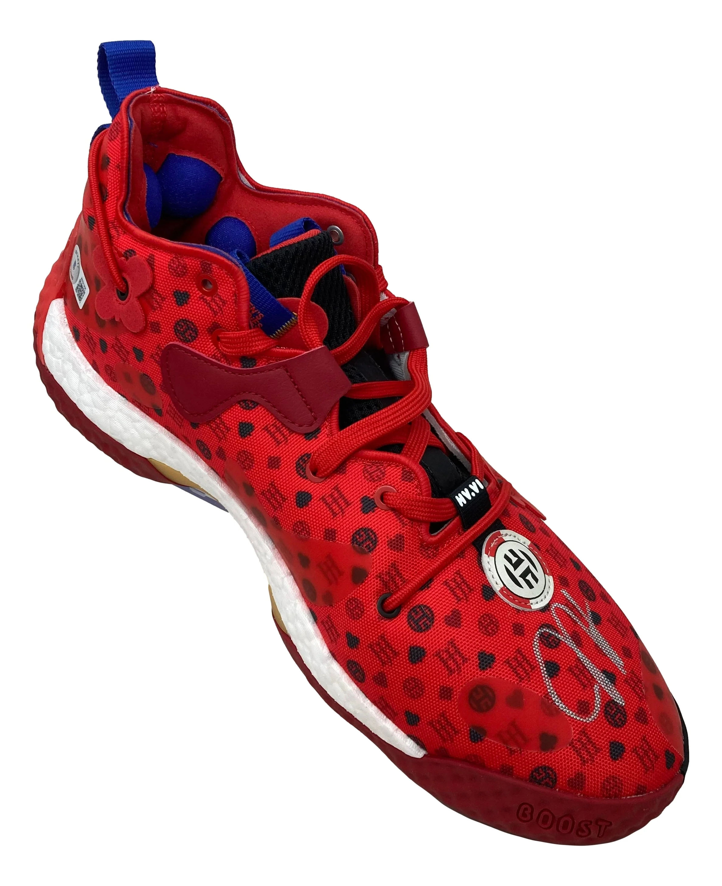 James Harden Signed Left Adidas Harden Volume 6 Shoe BAS ITP - Image 2