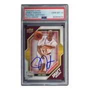 James Harden Signed Slabbed 2009 UD Draft Edition #40 Rookie Card PSA/DNA Gem MT 10 - Image 3