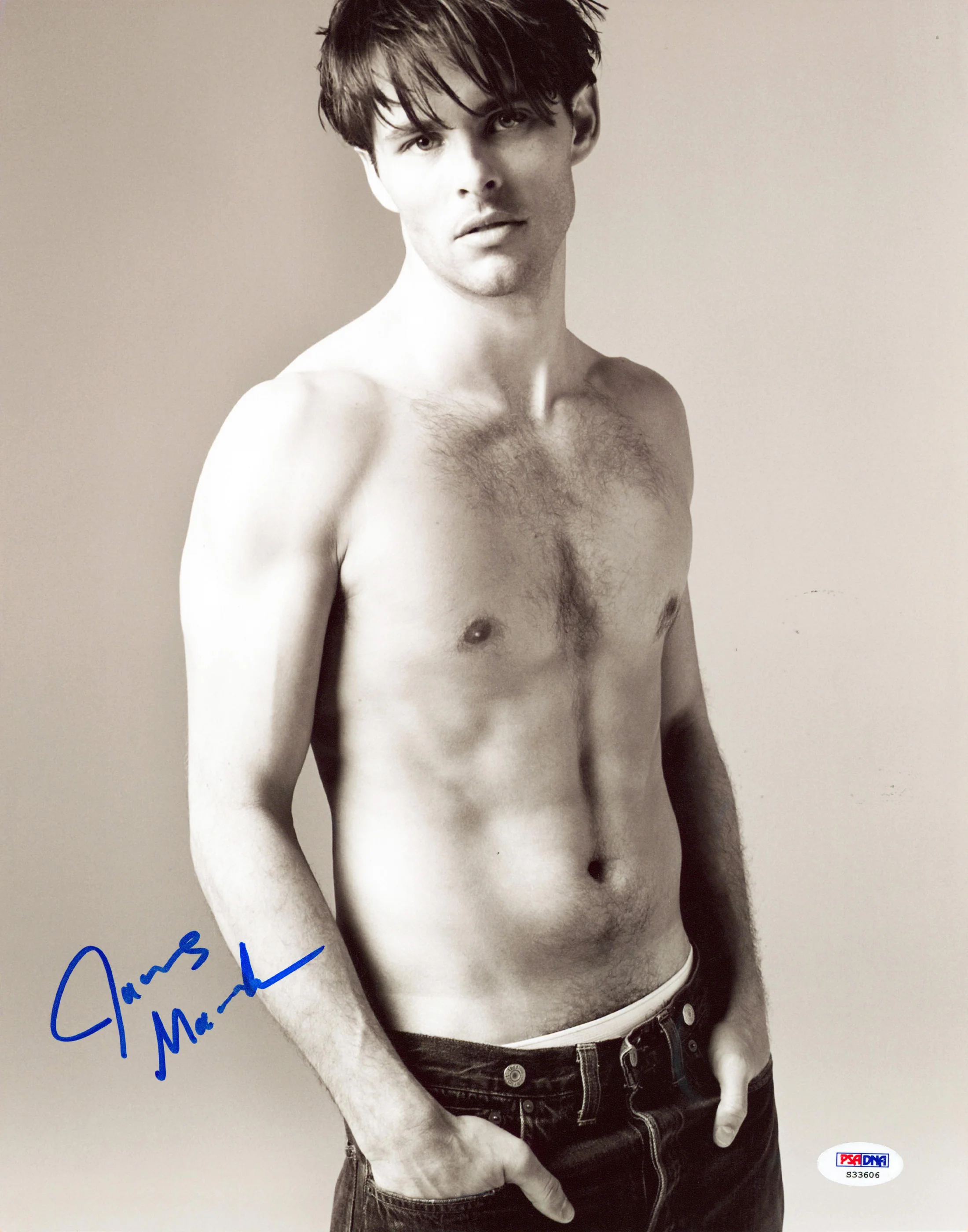 James Marsden X-Men Authentic Signed 11x14 Vertical Photo PSA/DNA #S33606