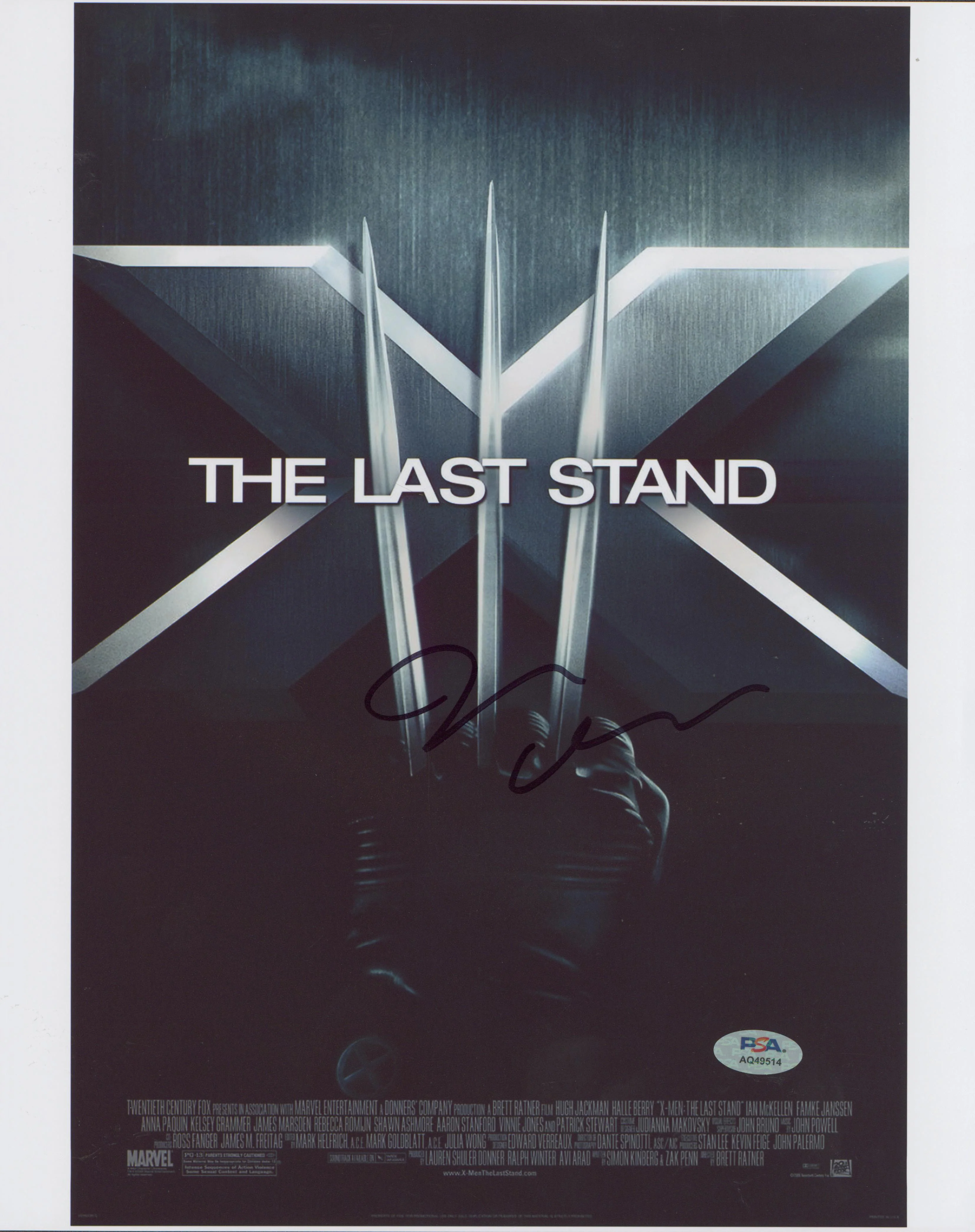 James Marsden X-Men The Last Stand Authentic Signed 11x14 Photo PSA/DNA #AQ49514 - Image 2