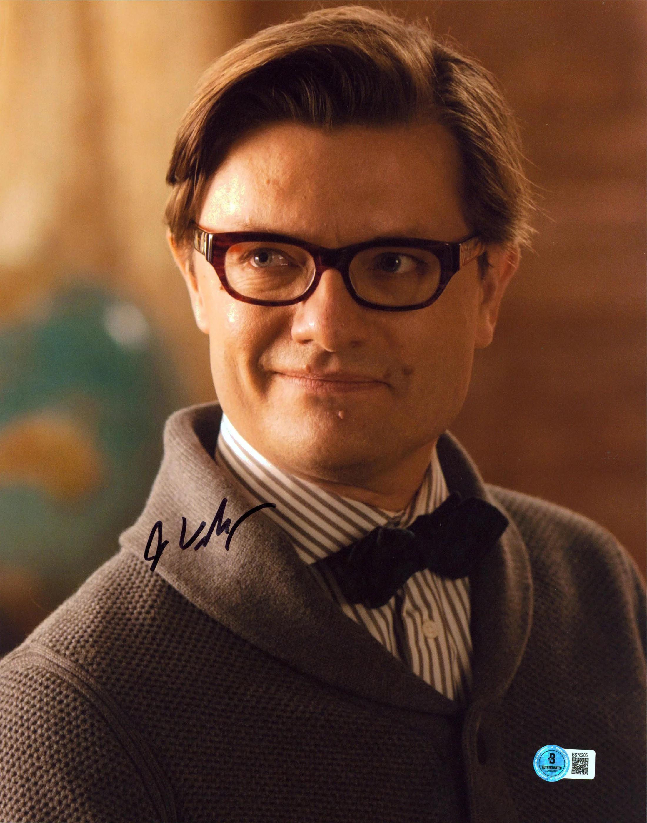 James Urbaniak Oppenheimer Authentic Signed 11x14 Vertical Photo BAS #BS78205 - Image 2