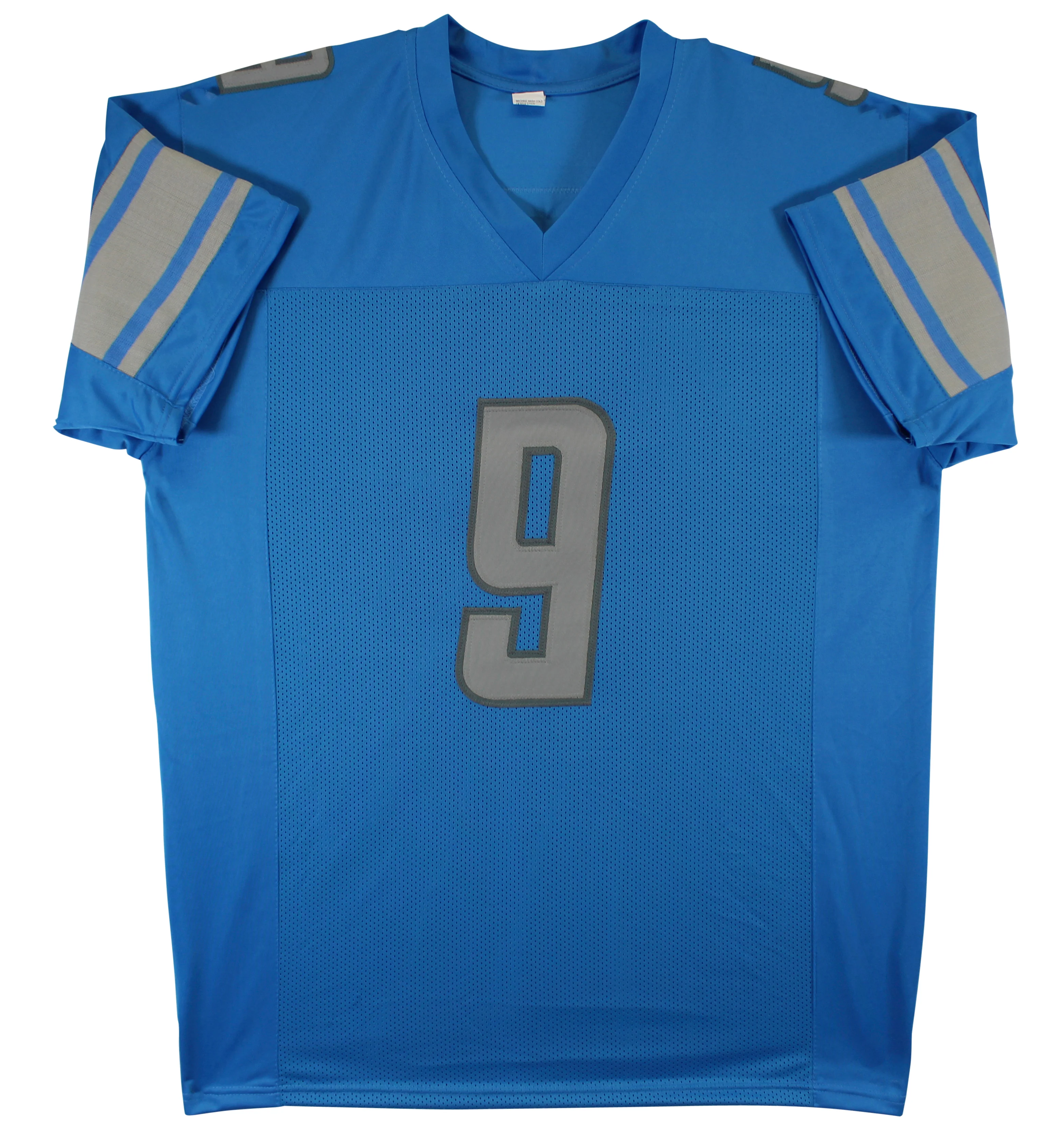 Jameson Williams Authentic Signed Blue Pro Style Jersey BAS Witnessed 2 - Image 4