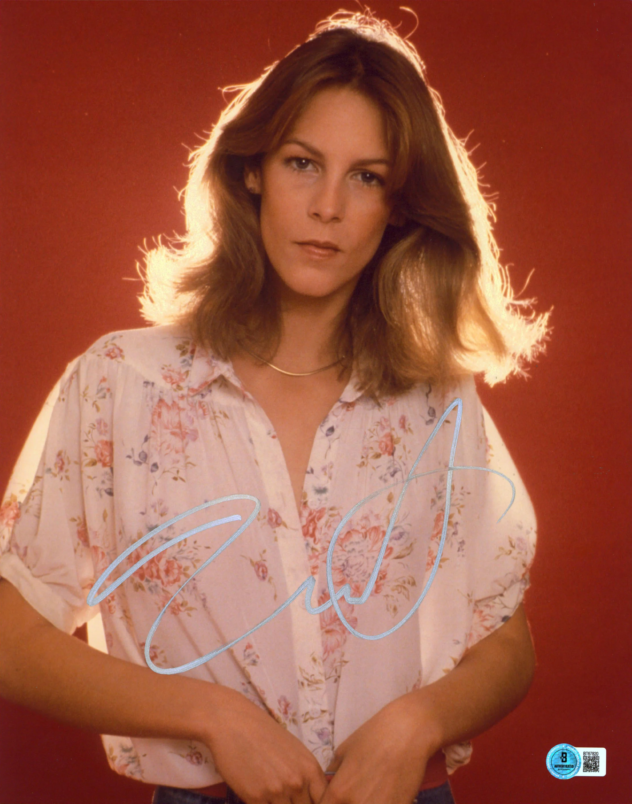 Jamie Lee Curtis Trading Places Authentic Signed 11x14 Photo BAS #BT67820 - Image 2