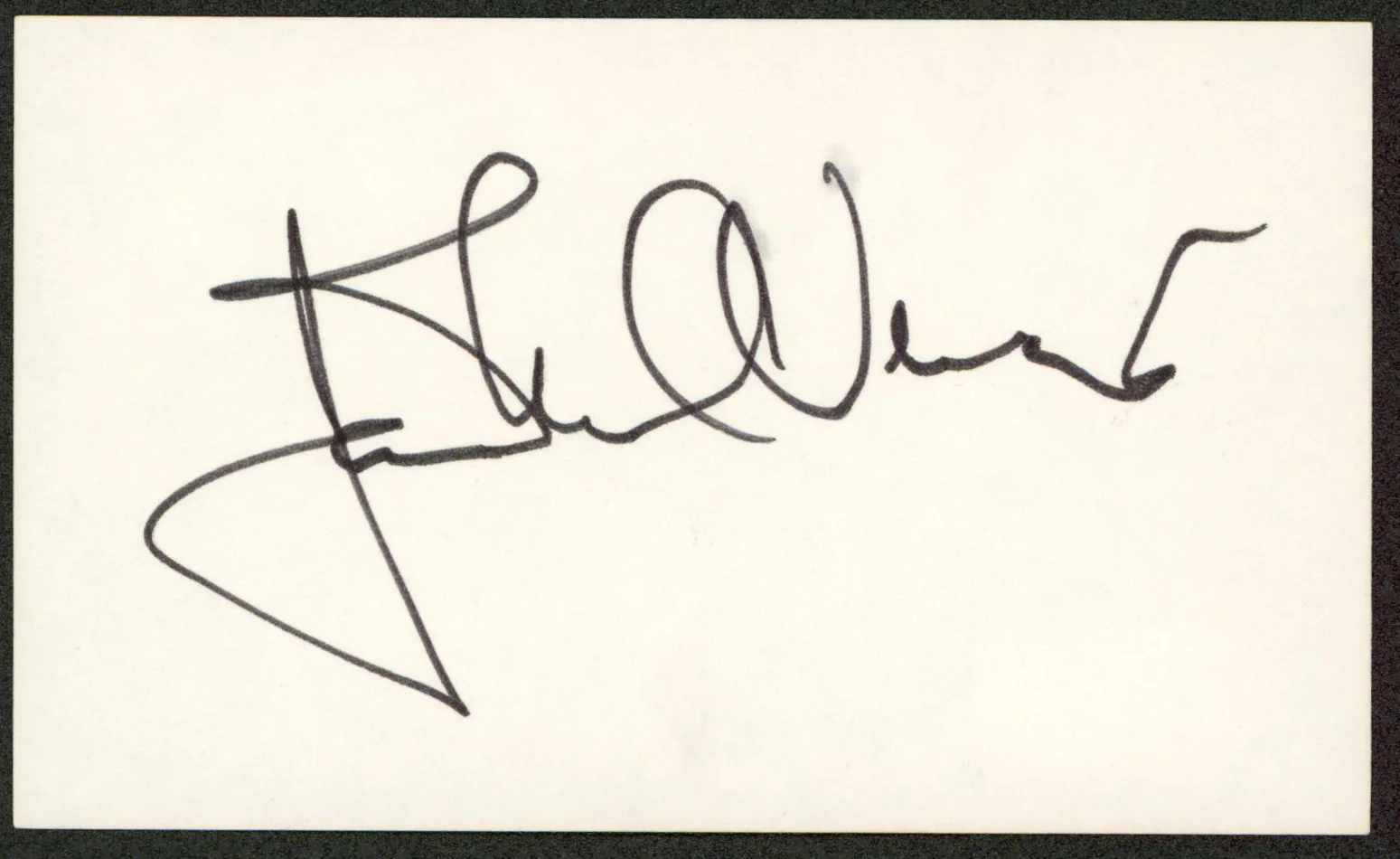 Jan-Michael Vincent Airwolf Authentic Signed 3x5 Index Card Autographed BAS - Image 2