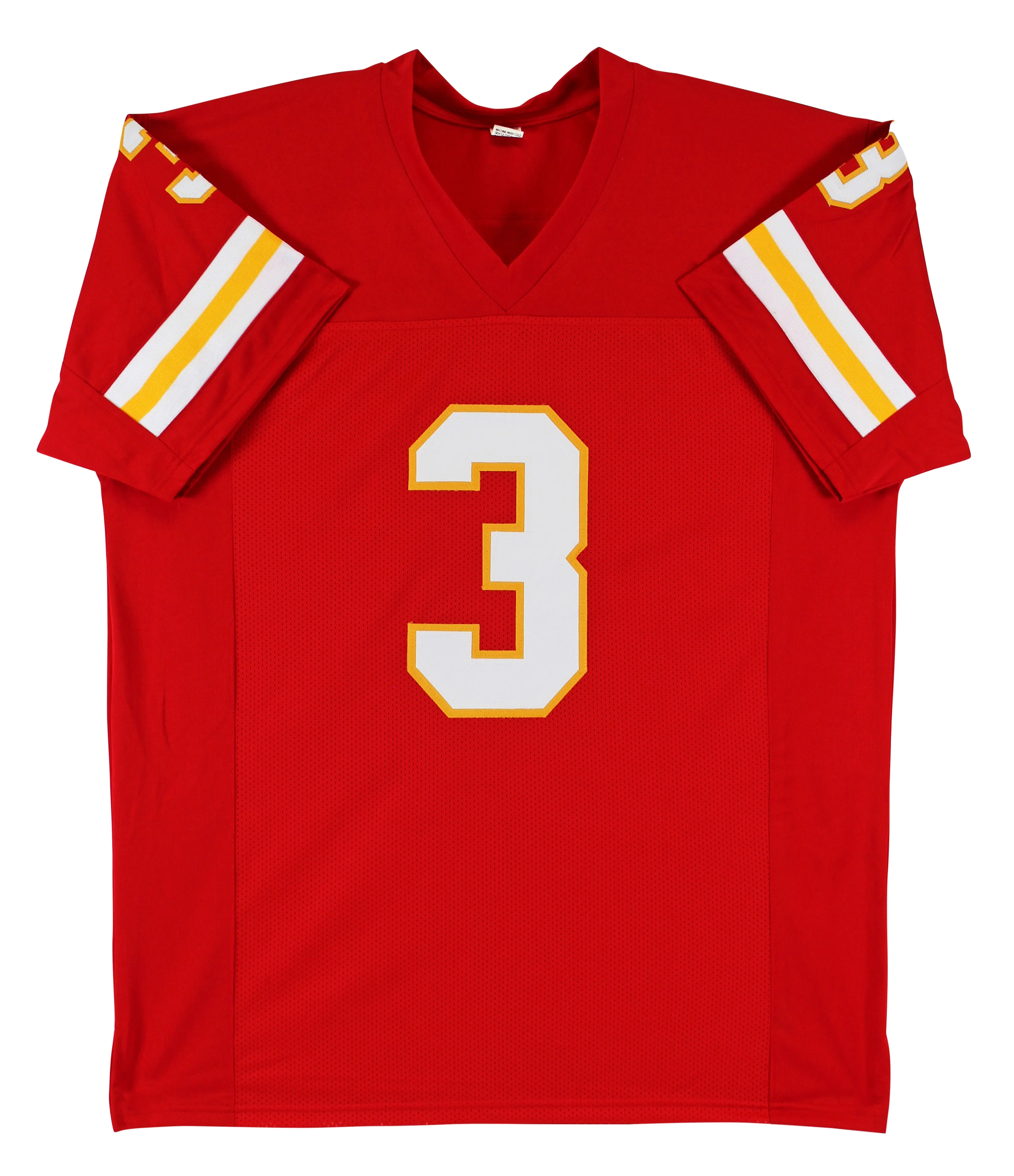 Jan Stenerud "HOF 91" Authentic Signed Red Pro Style Jersey BAS Witnessed - Image 4