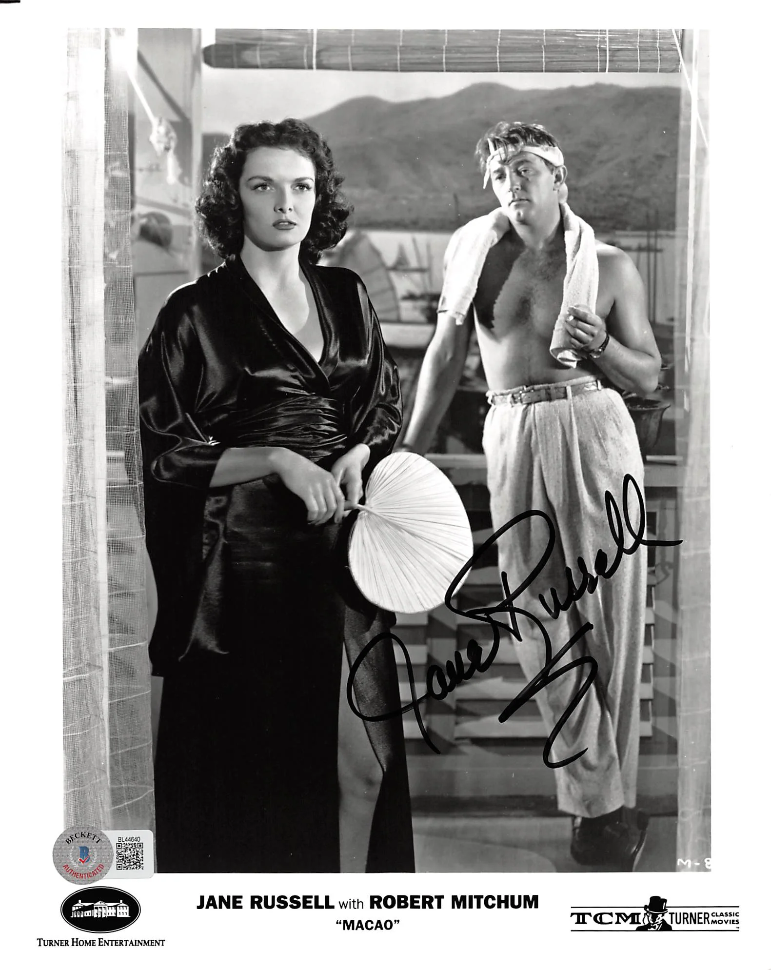 Jane Russell Macao Authentic Signed 8x10 Photo Autographed BAS #BL44640 - Image 2