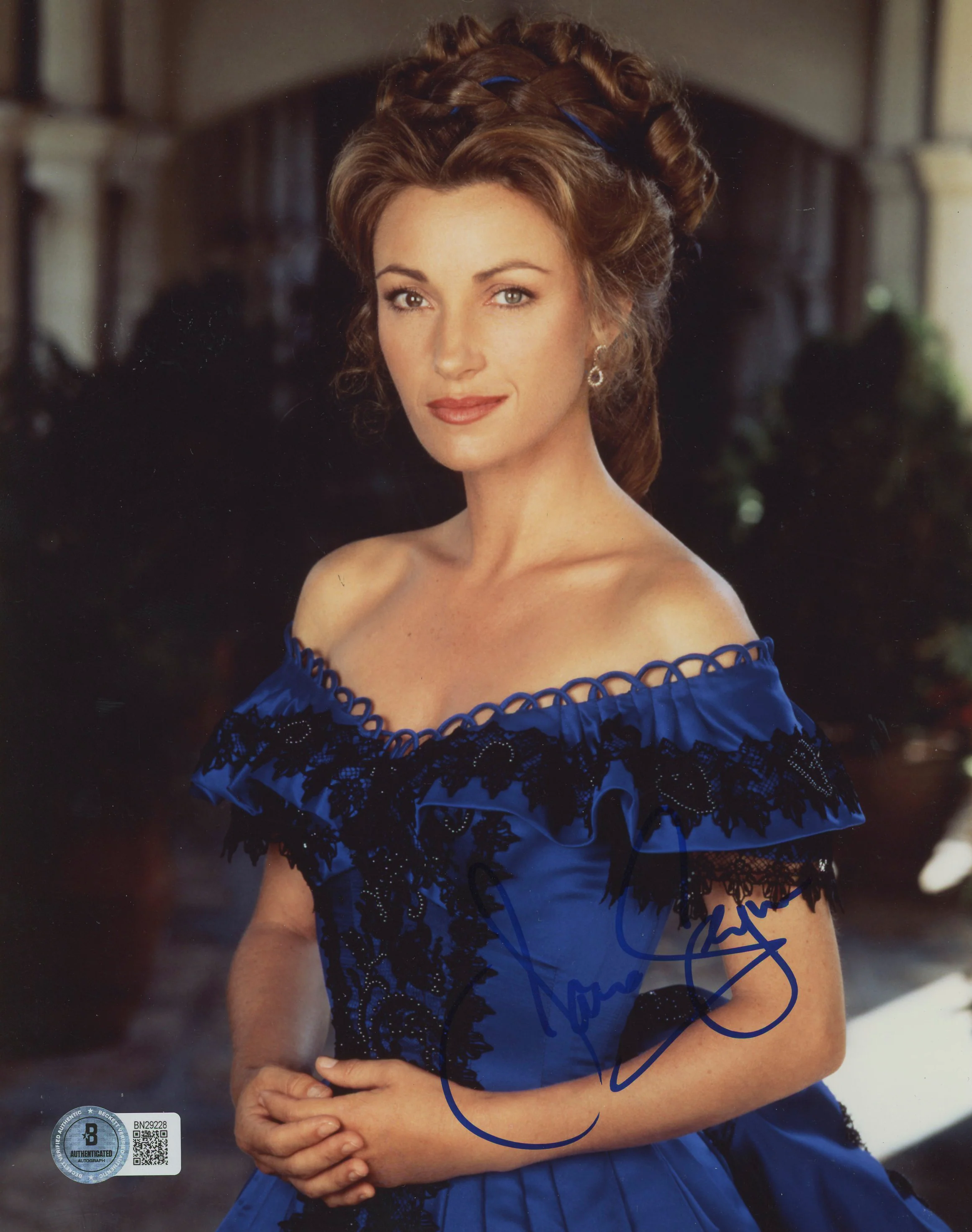 Jane Seymour Dr. Quinn, Medicine Woman Authentic Signed 8x10 Photo BAS #BN29228 - Image 2