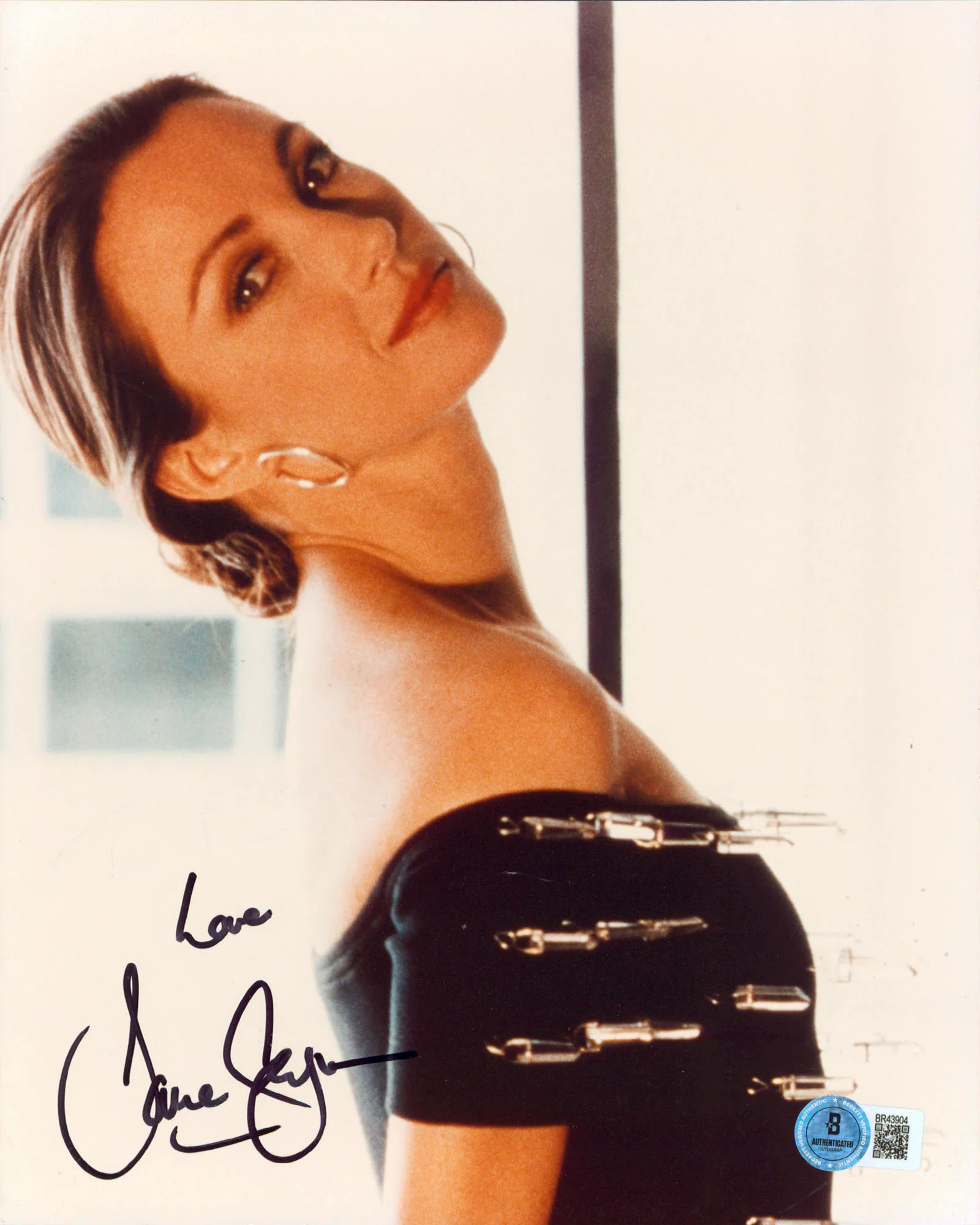 Jane Seymour Wedding Crashers "Love" Authentic Signed 8x10 Photo BAS #BR43904