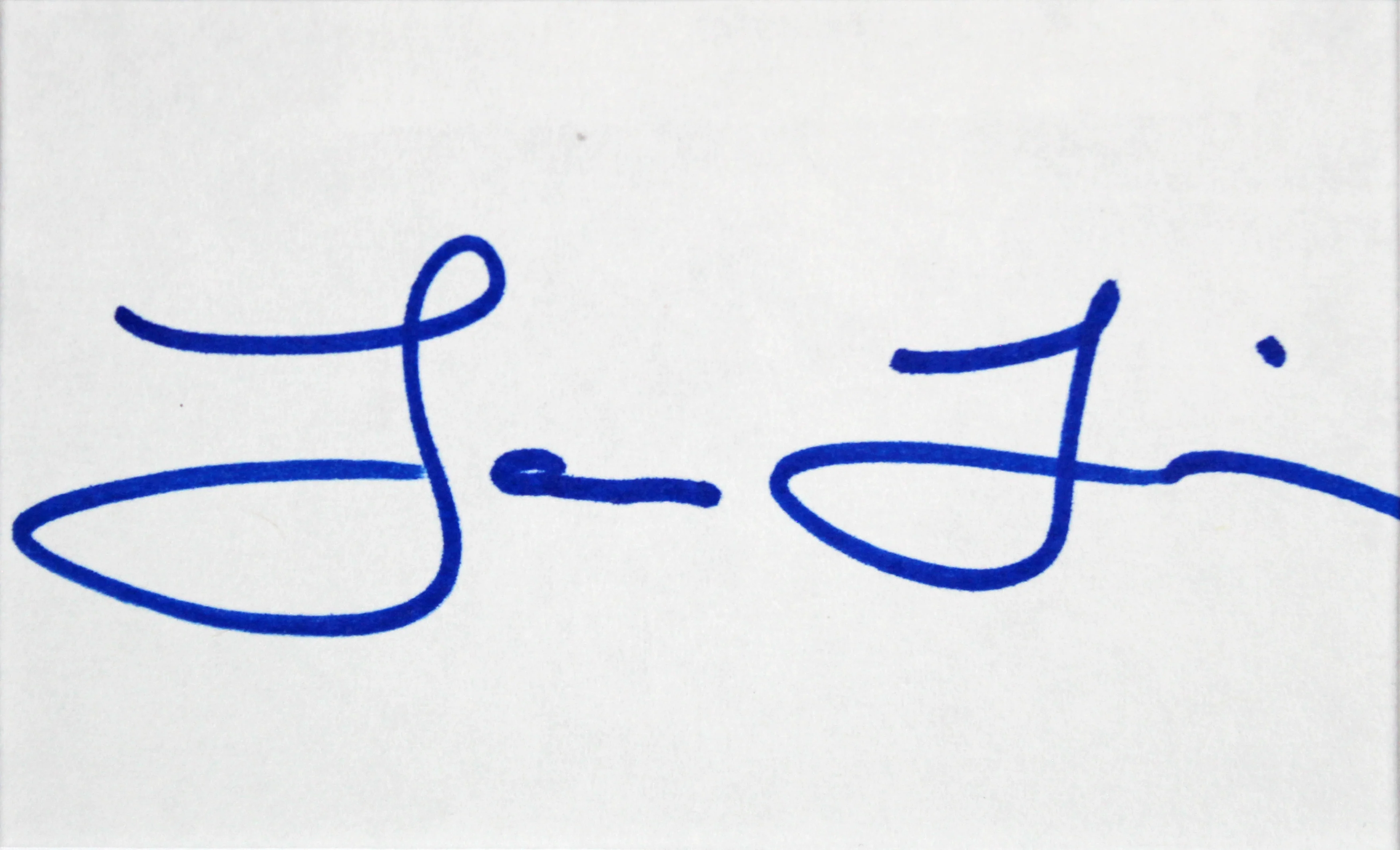 Jason Bateman & Laura Linney Ozark Signed Index Card Framed Display BAS #BL96992 - Image 4