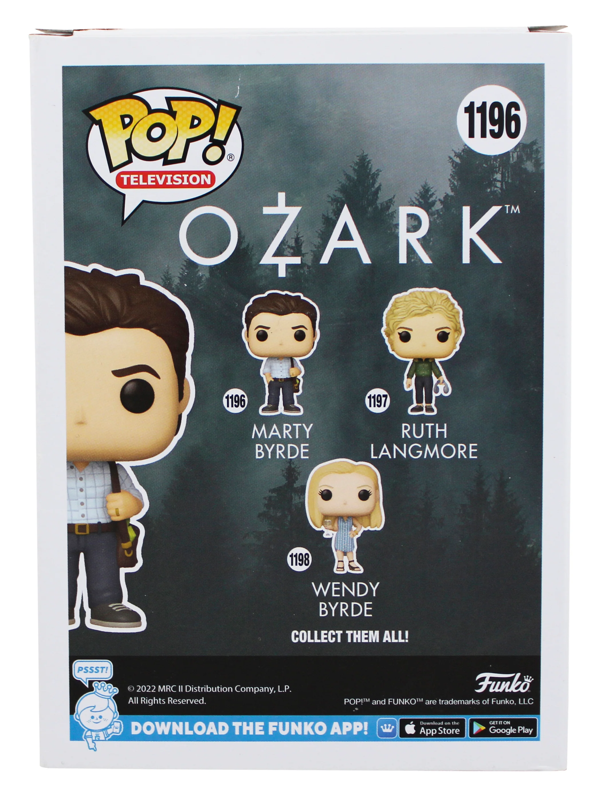Jason Bateman Ozark Signed Marty Byrde #1196 Funko Pop Vinyl Figure JSA #AX81870 - Image 5