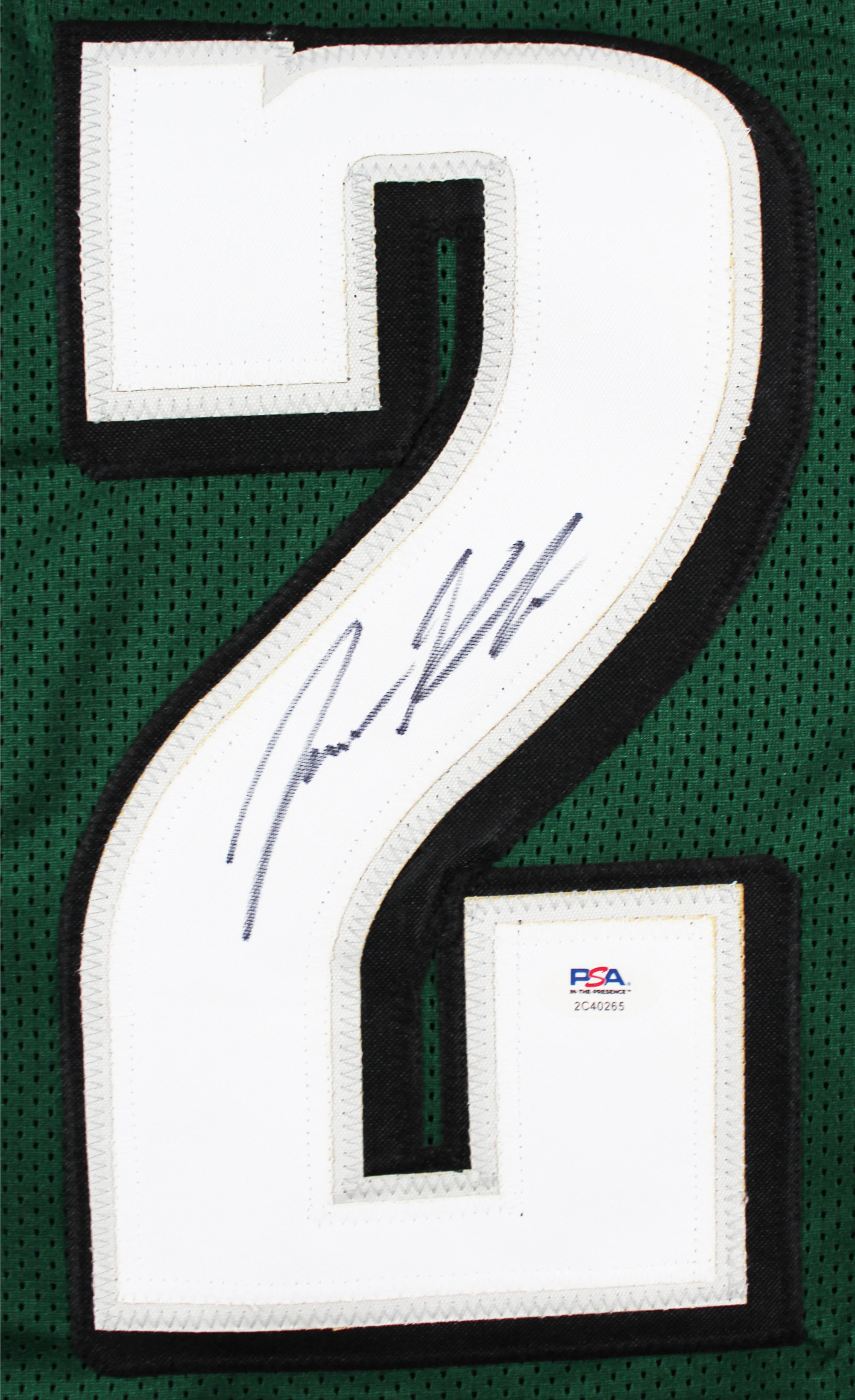 Jason Kelce Authentic Signed Green Pro Style Jersey Autographed PSA/DNA Itp - Image 3