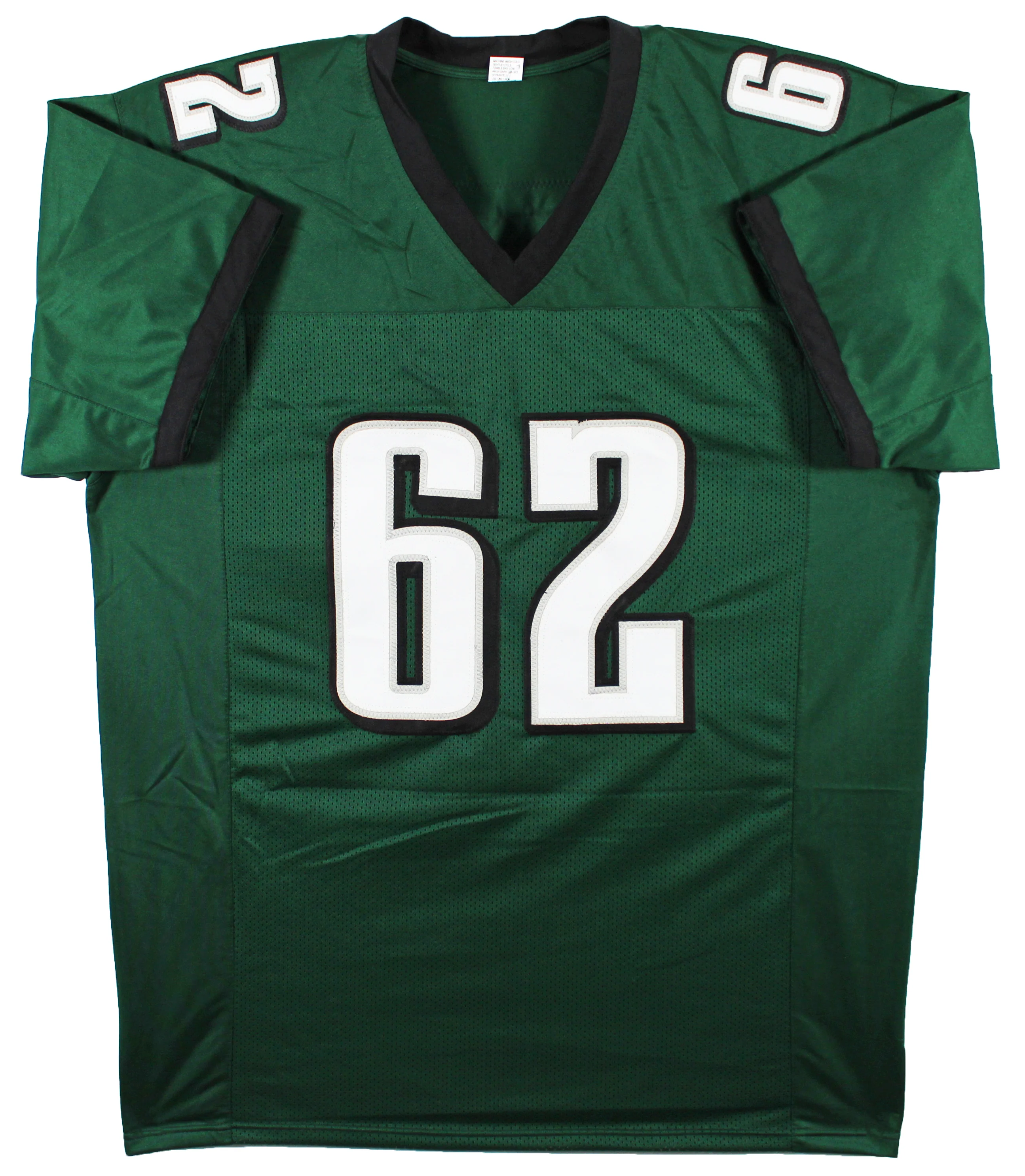 Jason Kelce Authentic Signed Green Pro Style Jersey Autographed PSA/DNA Itp - Image 4