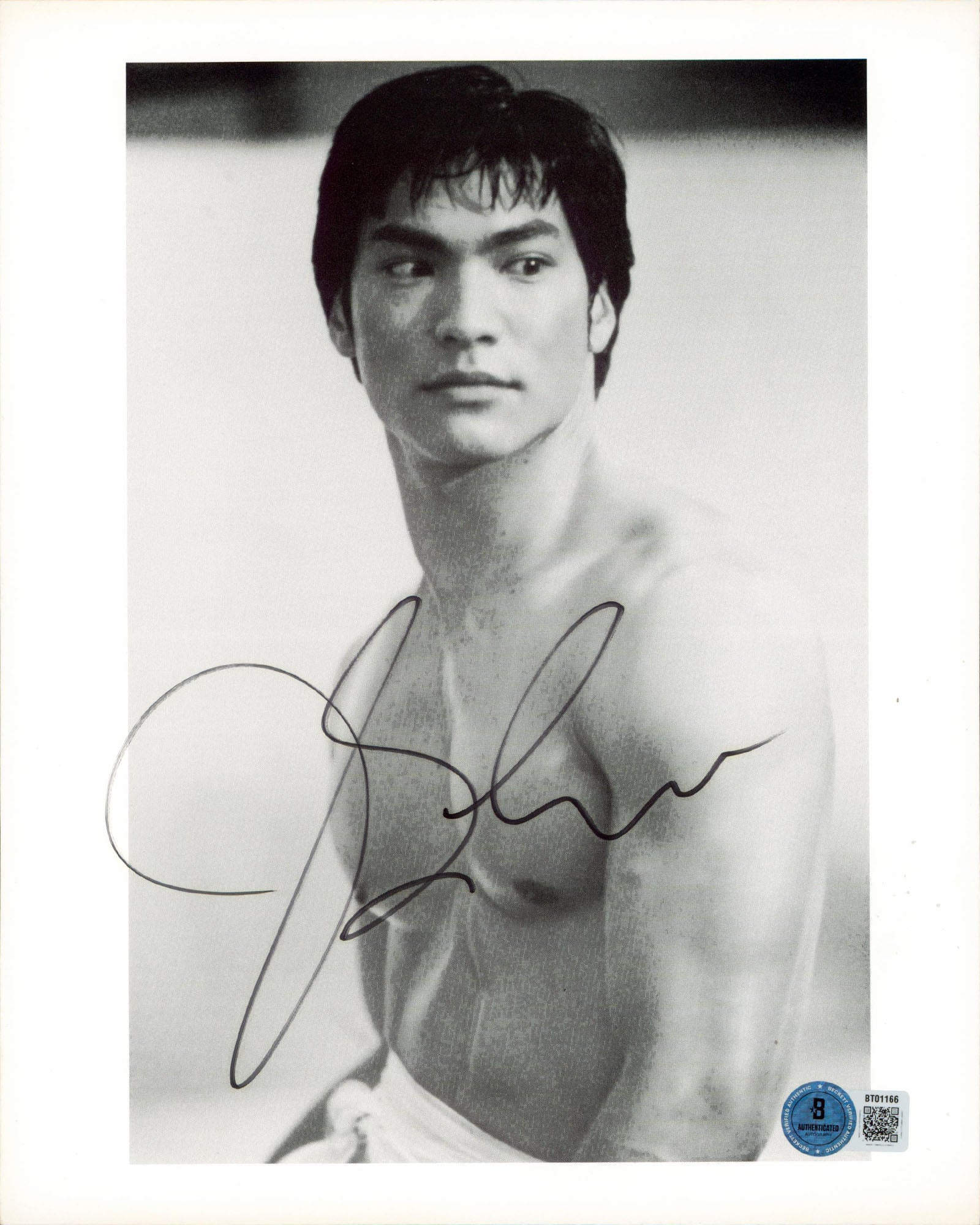 Jason Scott Lee Dragon: The Bruce Lee Story Signed 8x10 Photo BAS #BT01166 - Image 2