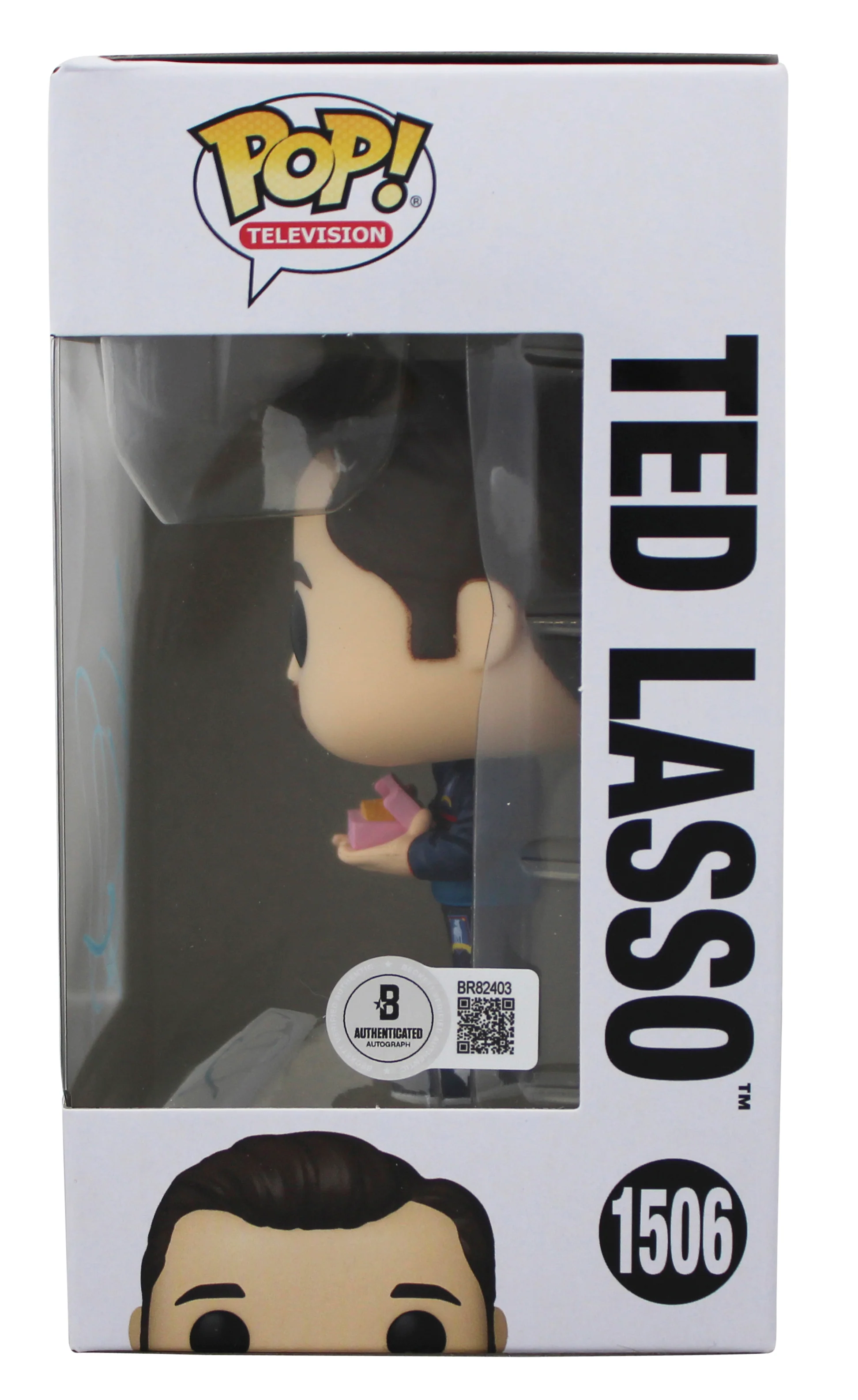 Jason Sudeikis Signed Ted Lasso #1506 Funko Pop Vinyl Figure BAS #BR82403 - Image 5