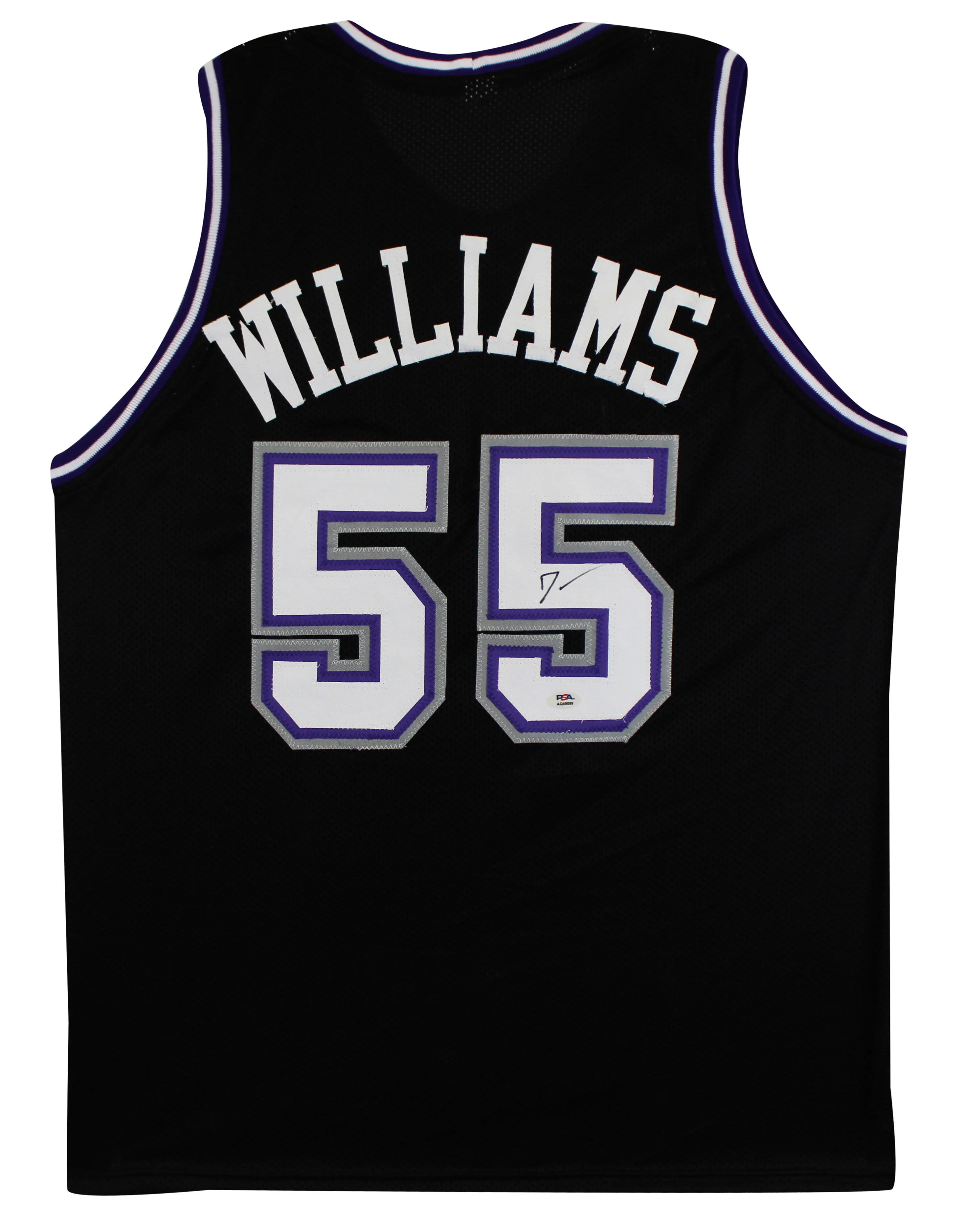 Jason Williams Authentic Signed Black Pro Style Jersey Autographed PSA/DNA 2