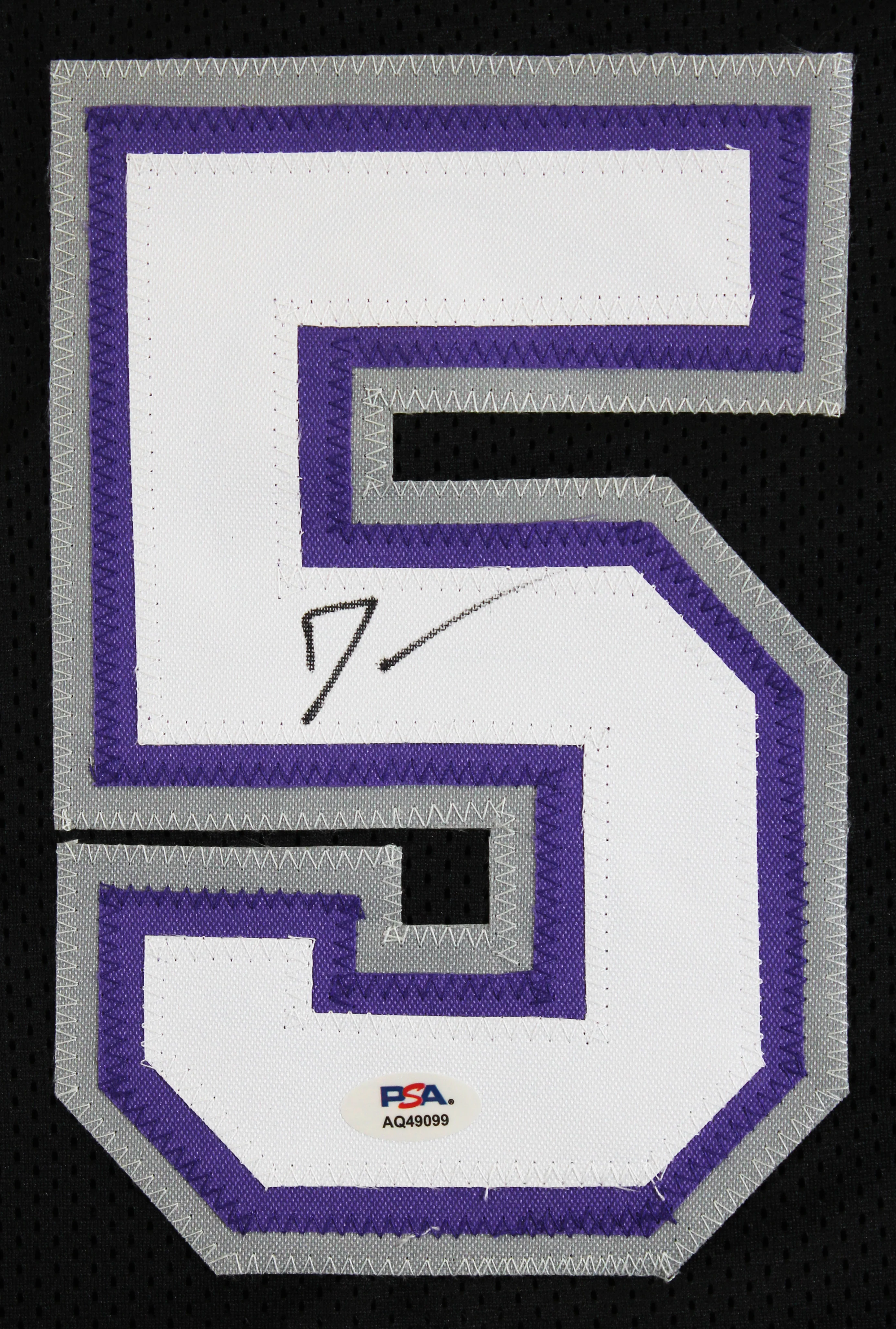 Jason Williams Authentic Signed Black Pro Style Jersey Autographed PSA/DNA 2 - Image 3