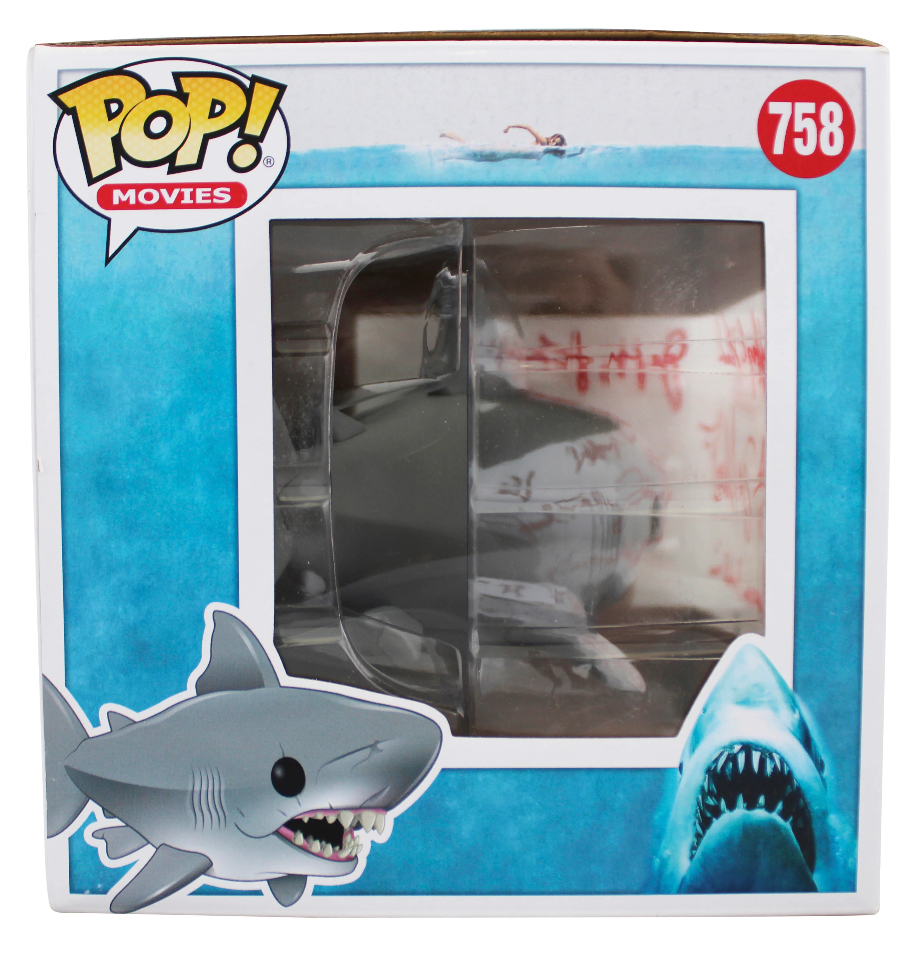 Jaws (8) Gottlieb Backlinie Vorhees +5 Signed #758 Funko Pop Figure BAS #AE13945 - Image 6