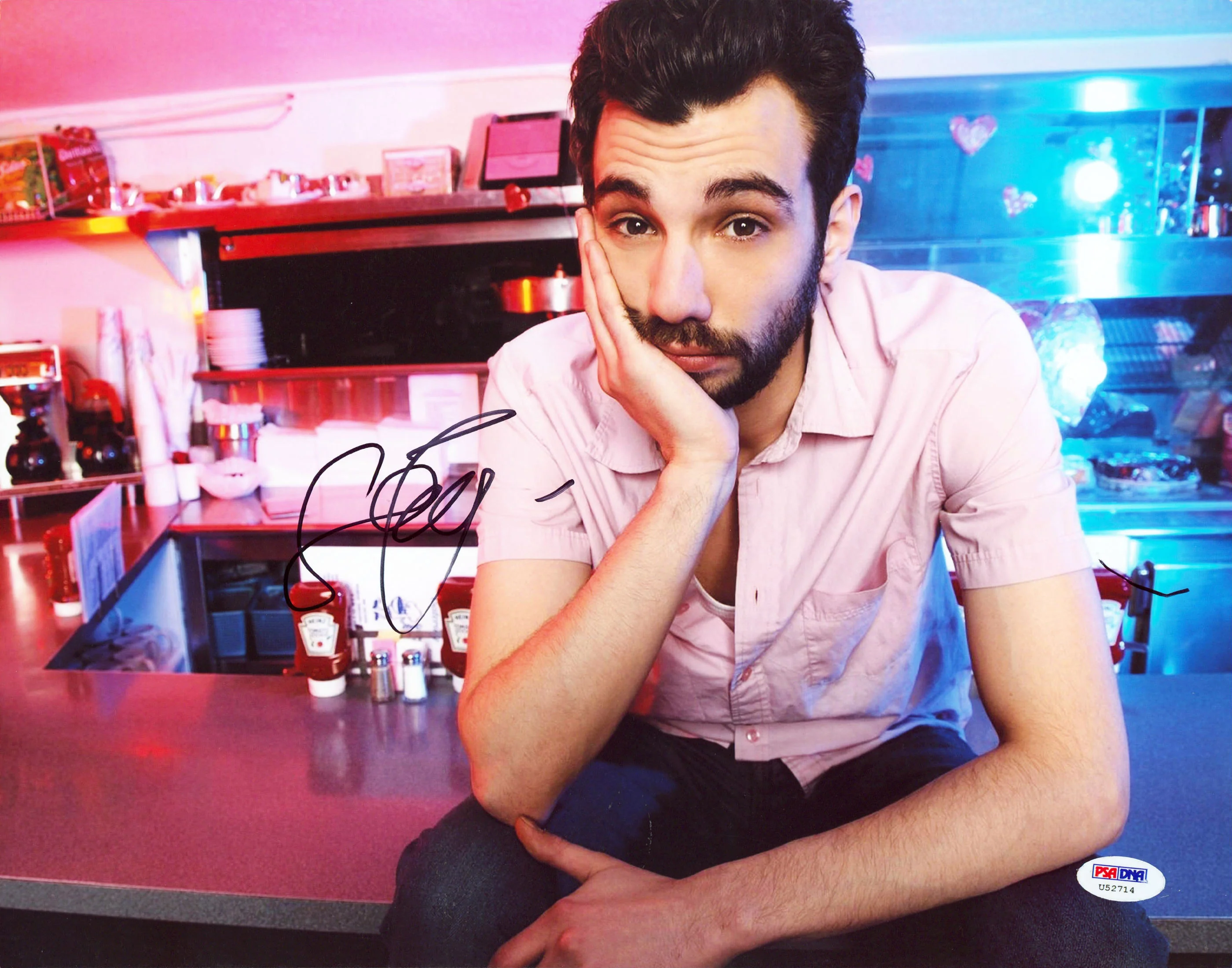 Jay Baruchel Knocked Up Authentic Signed 11x14 Horizontal Photo PSA/DNA #U52714 - Image 2
