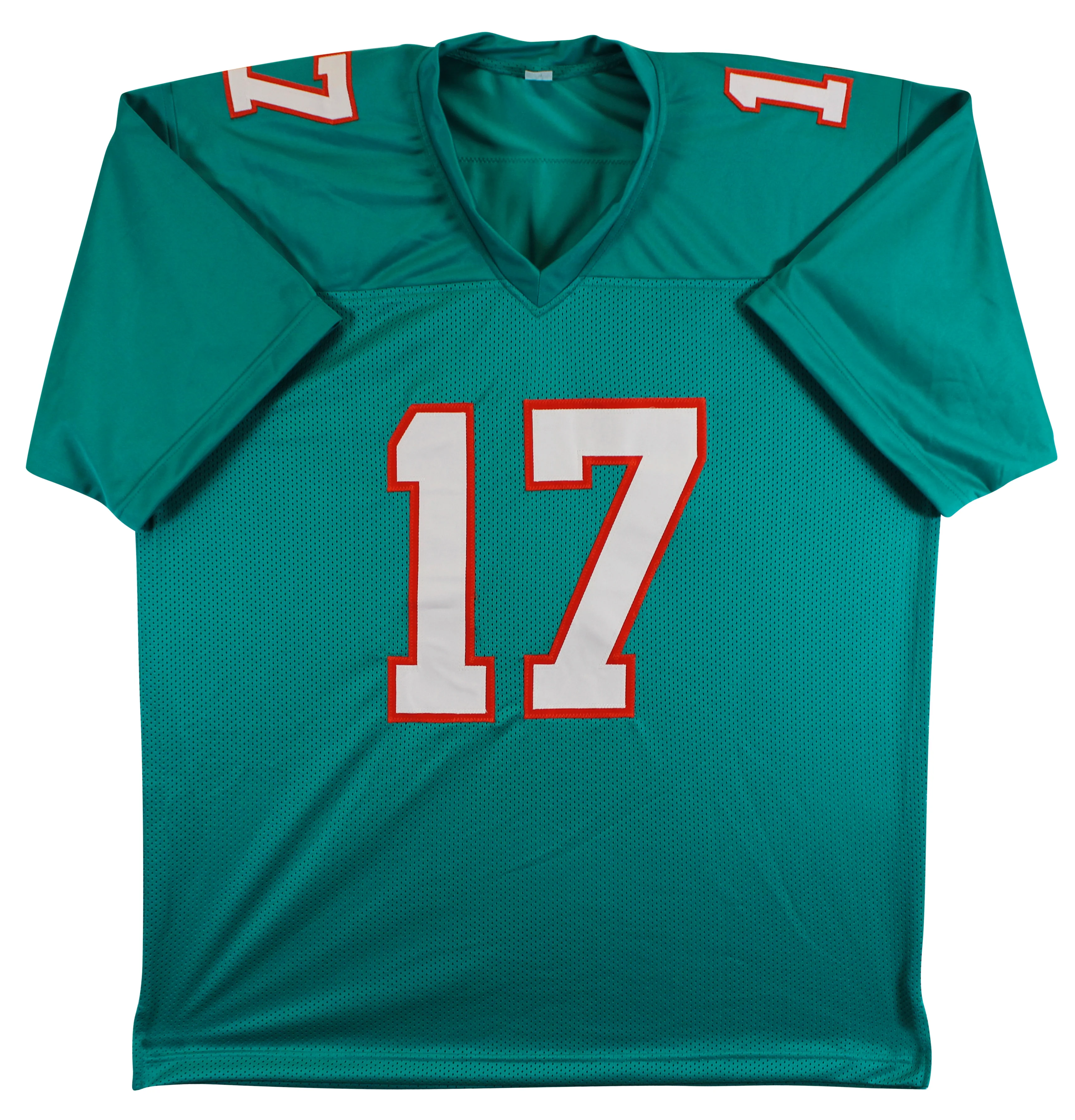 Jaylen Waddle Authentic Signed Teal Pro Style Jersey Autographed JSA - Image 4