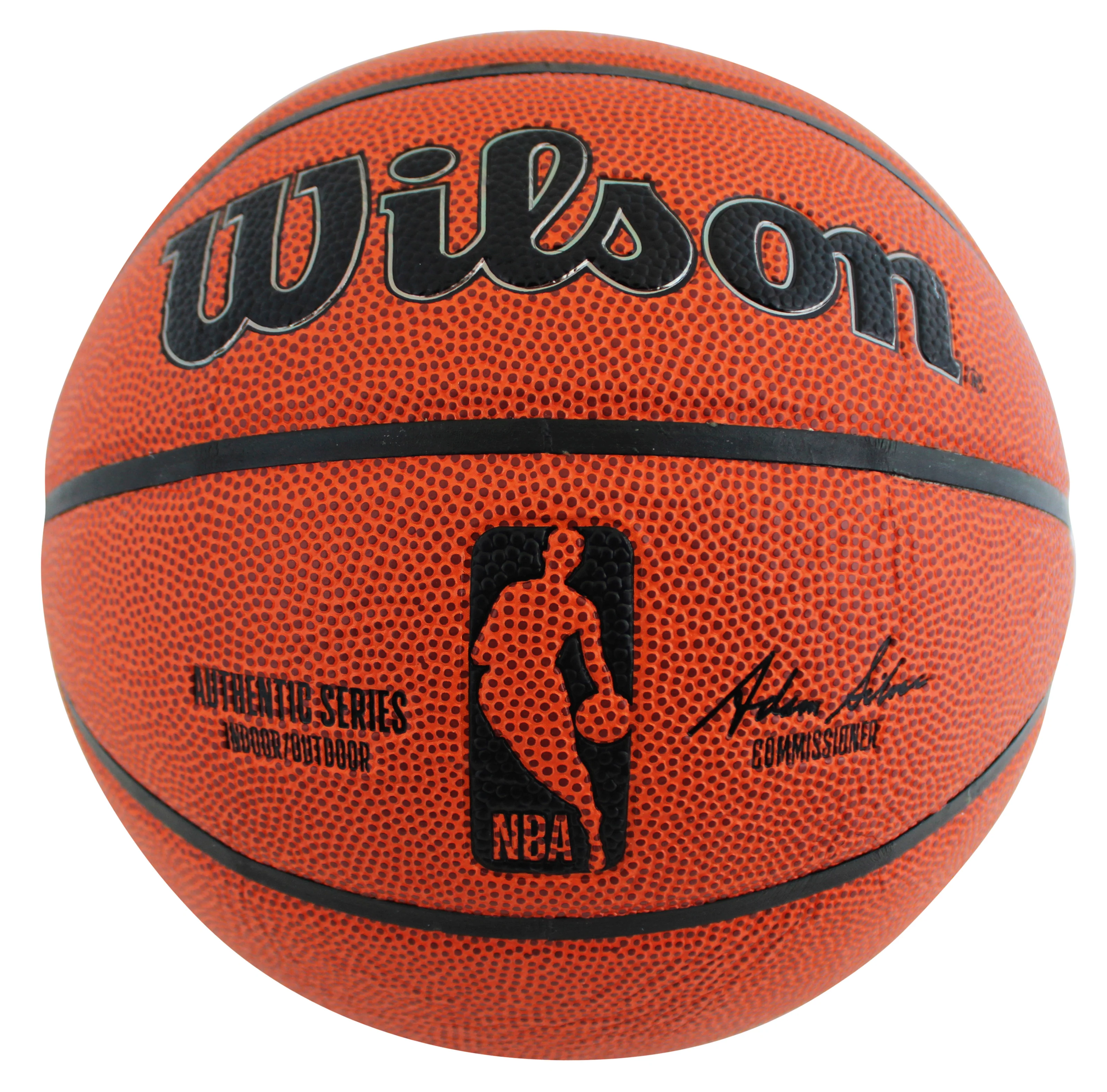Jazz John Stockton & Karl Malone Authentic Signed Wilson Basketball BAS Witness - Image 4