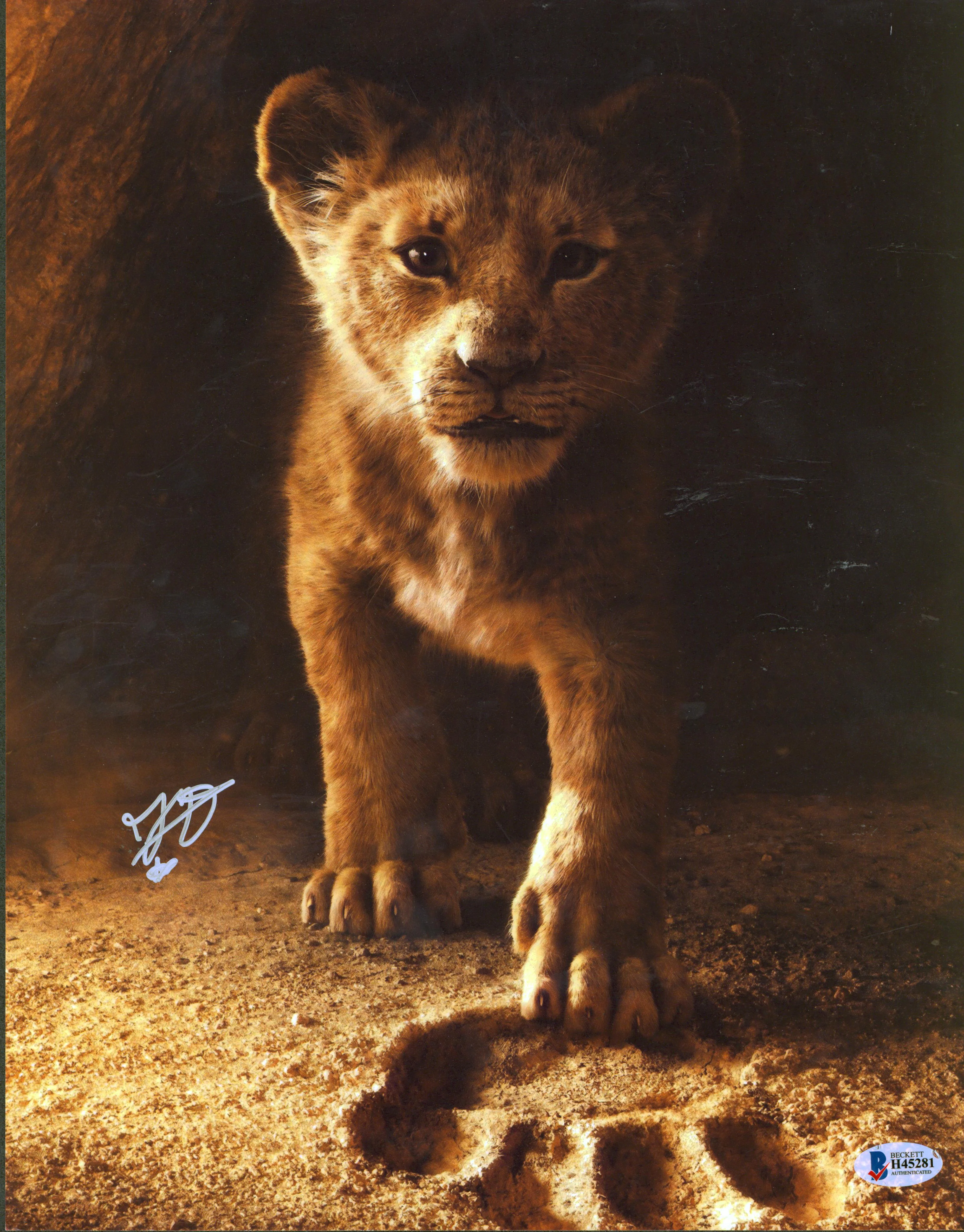 JD McCrary The Lion King Authentic Signed 11x14 Photo Autographed BAS #H45281 - Image 2