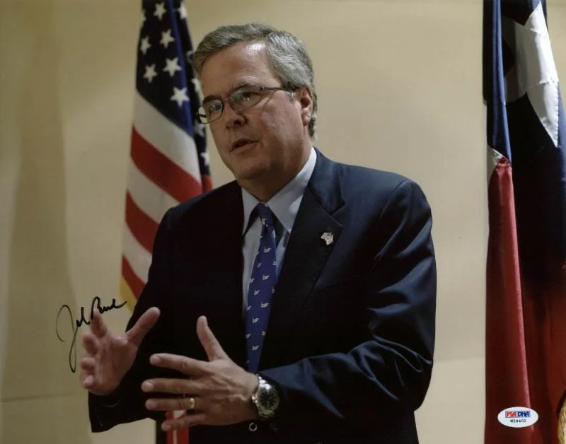 Jeb Bush Signed Authentic 11X14 Photo Autographed PSA/DNA #W24402