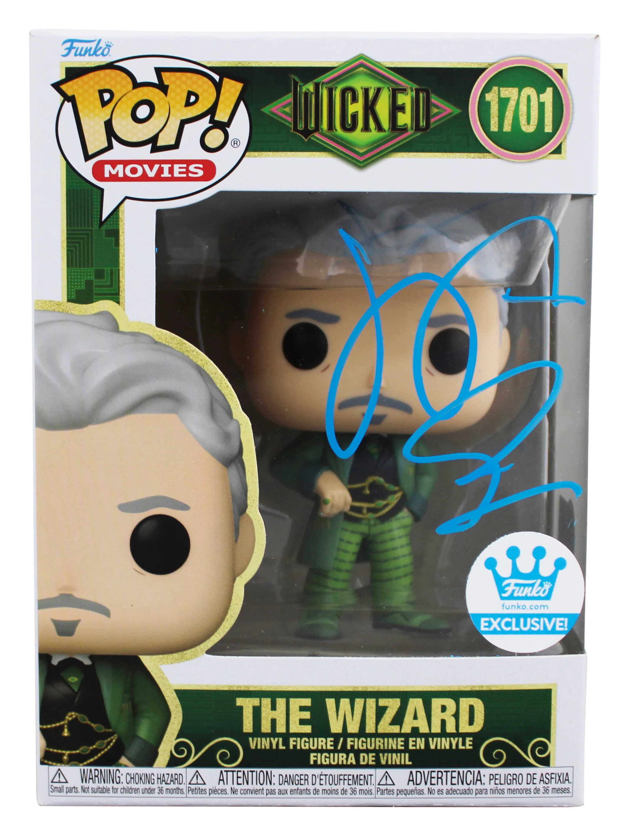 Jeff Goldblum Wicked Signed The Wizard #1701 Funko Pop Vinyl Figure BAS #BQ59190 - Image 2