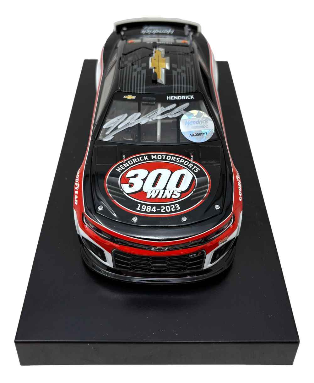 Jeff Gordon Signed 1:24 NASCAR 300 Cup Series Wins Die-Cast Car PSA/DNA - Image 2