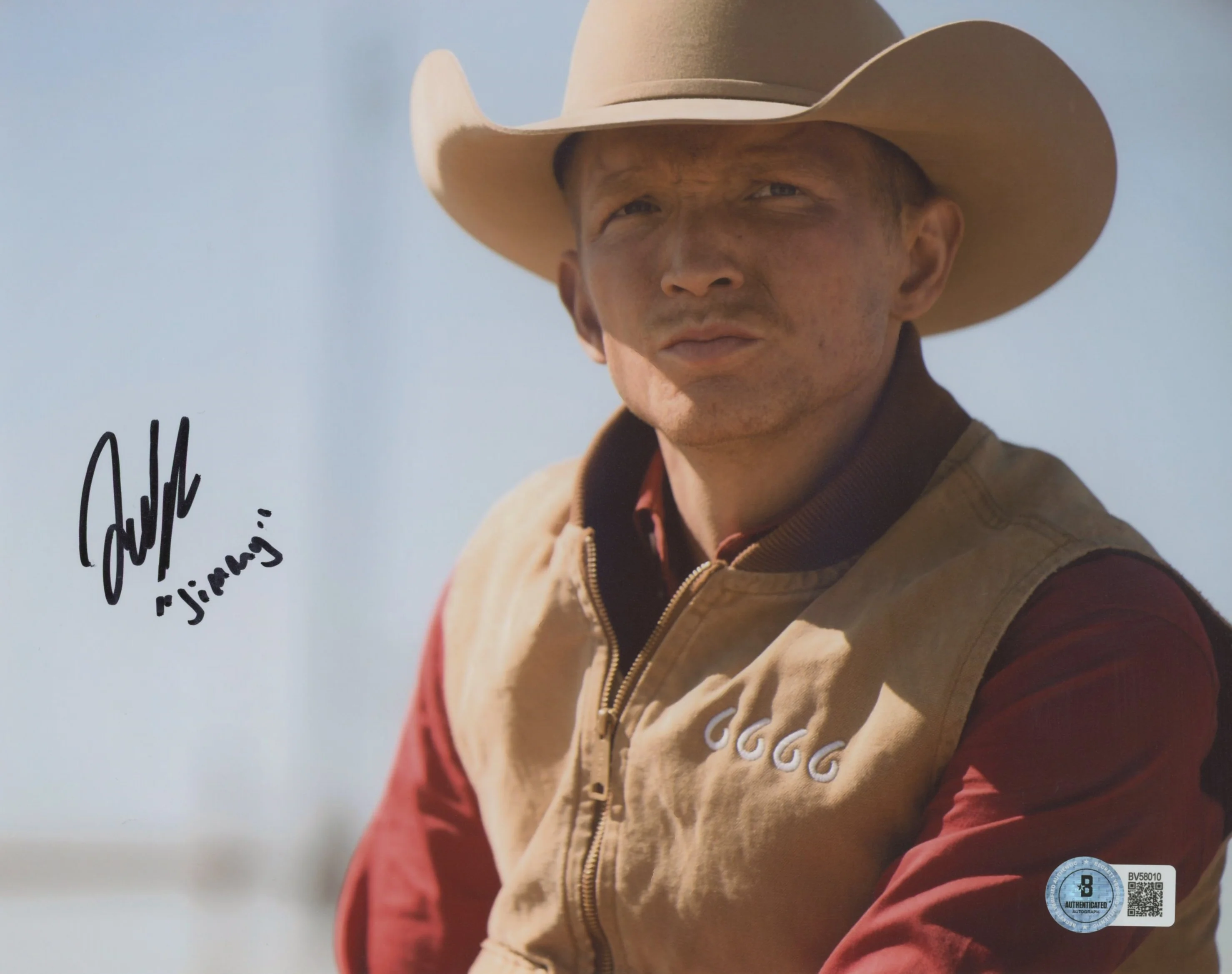 Jefferson White Yellowstone "Jimmy" Authentic Signed 8x10 Photo BAS #BV58010 - Image 2