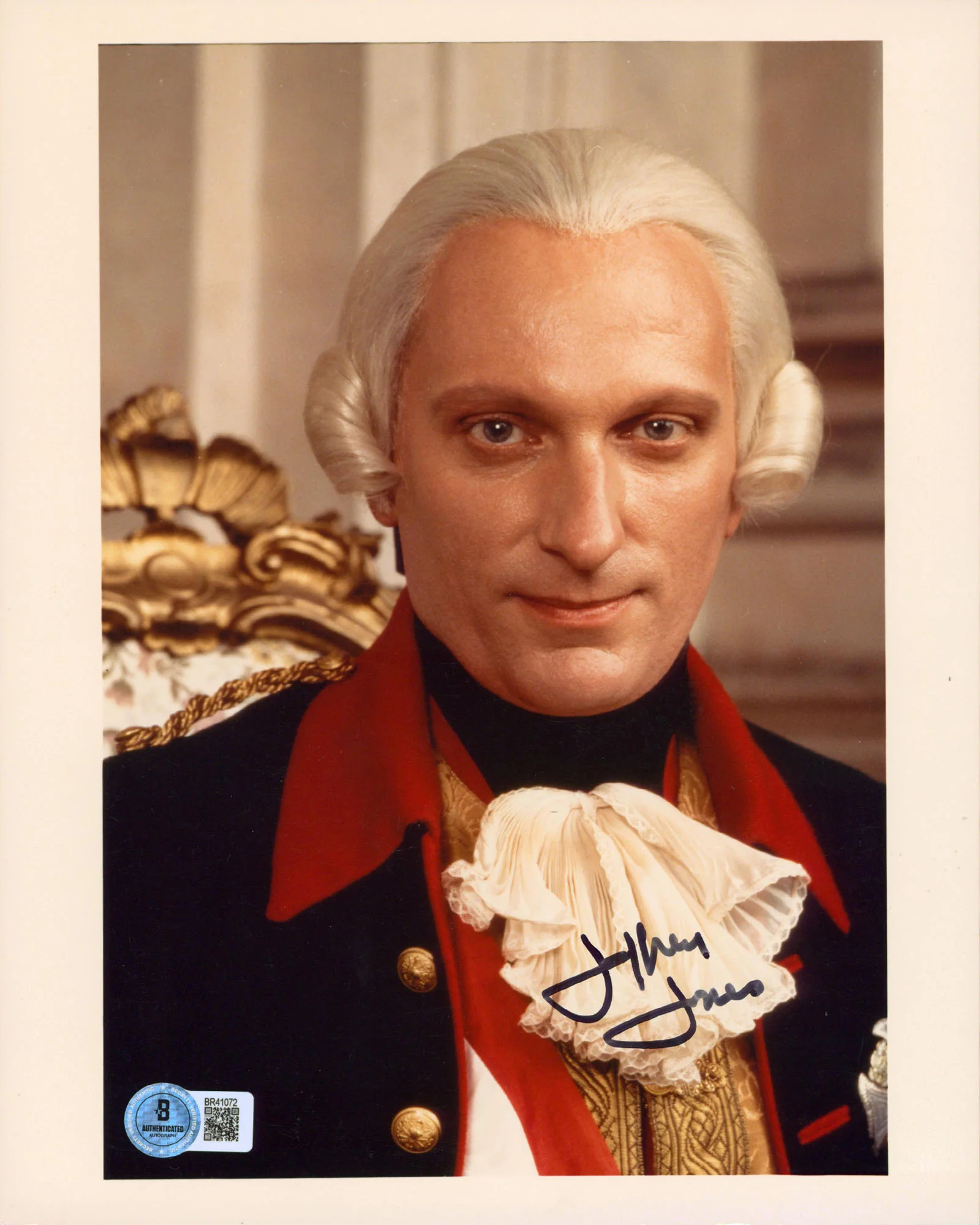Jeffrey Jones Amadeus Authentic Signed 8x10 Vertical Photo BAS #BR41072 - Image 2